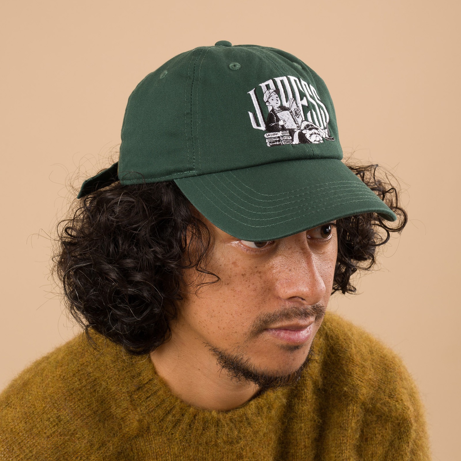 Cotton Twill Aaron Chang Cap Green