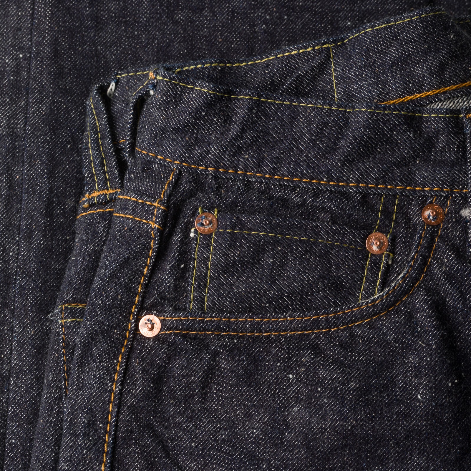 Image-Flâneurs_SAMURAI JEANS / 15oz Otokogi Regular Straight Selvedge Denim_detail-1