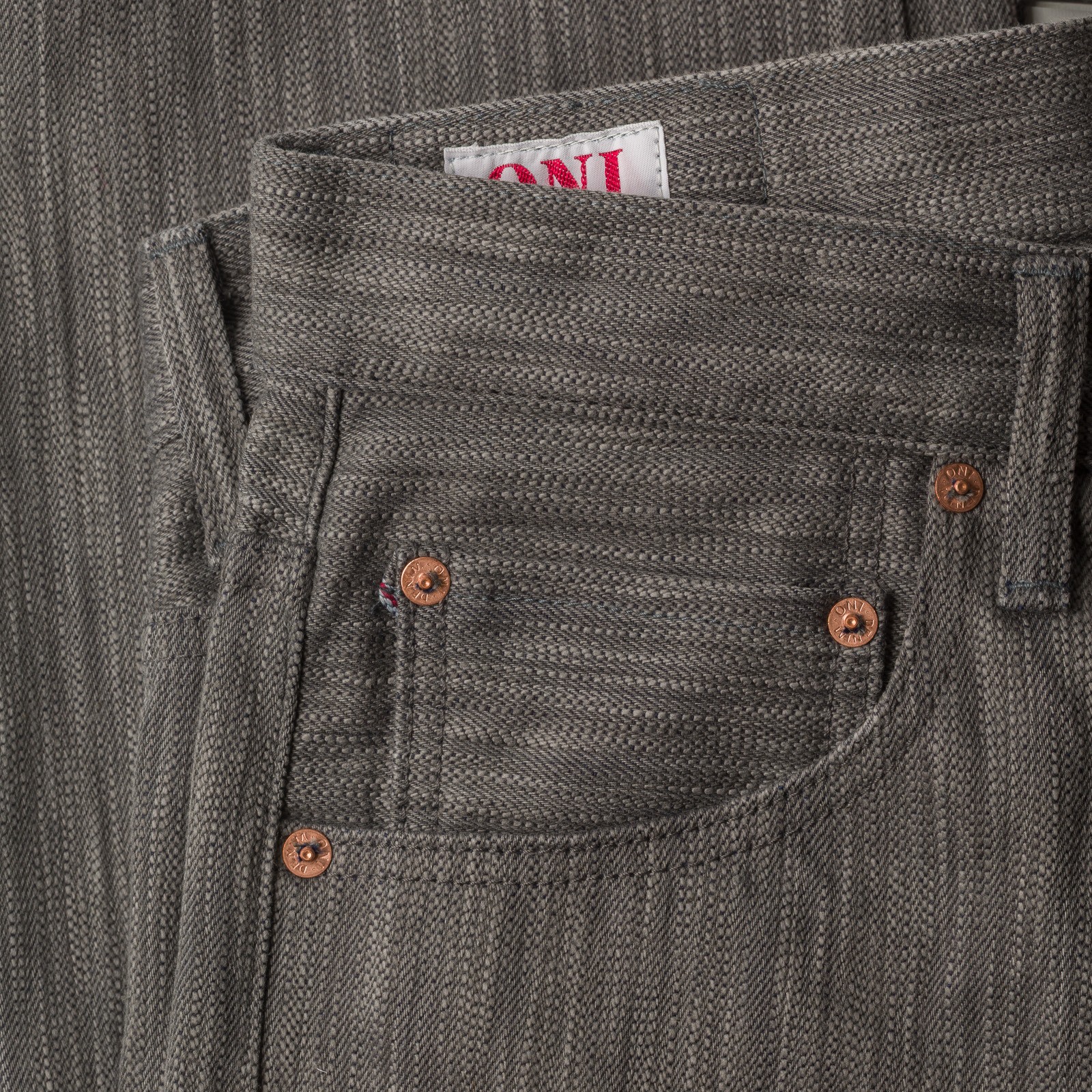 Image-Flâneurs_ONI DENIM / 275-AW Awa Sumi × Awa Sho-Ai 20oz Denim Regular Straight_detail-5