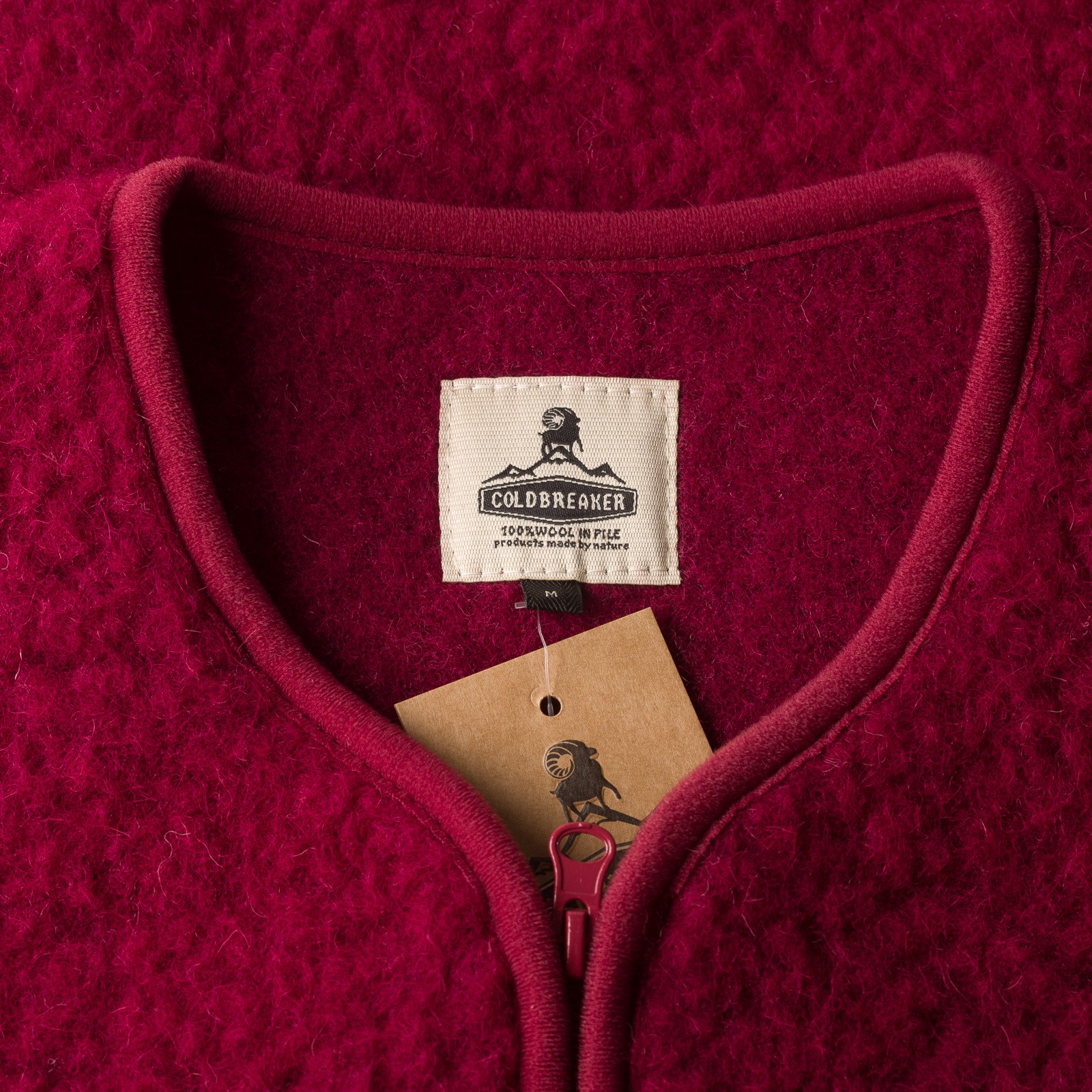 Image-Flâneurs_COLDBREAKER / Pepitco Vest Beet_Detail-2