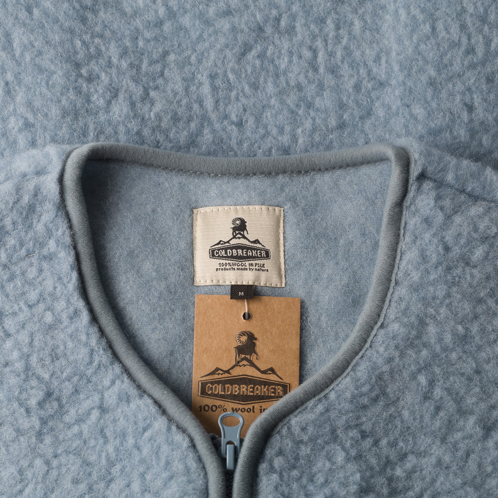 Image-Flâneurs_COLDBREAKER / Pepitco Vest Icy Blue_detail-1