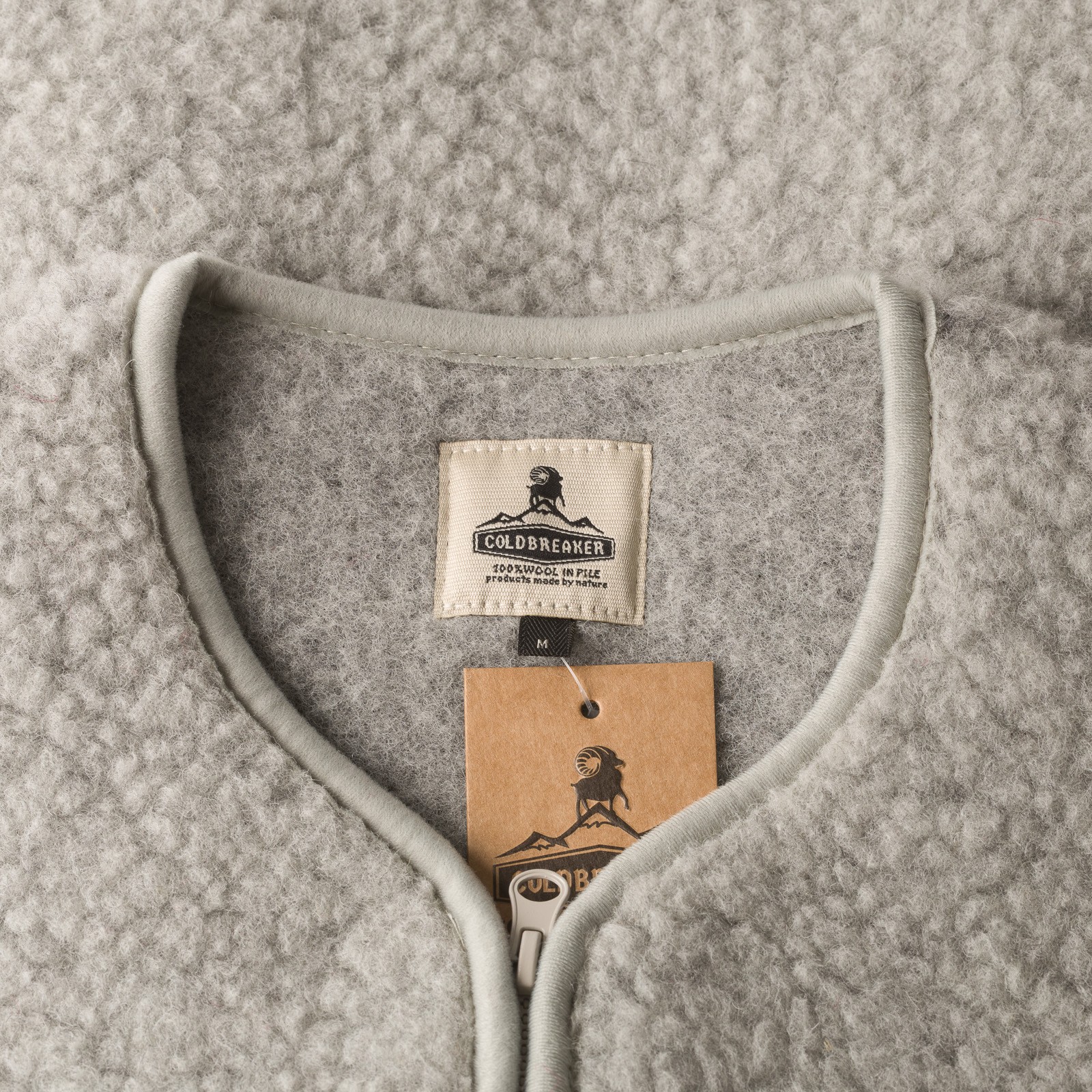 Image-Flâneurs_COLDBREAKER / Pepitco Vest Silver_detail-1