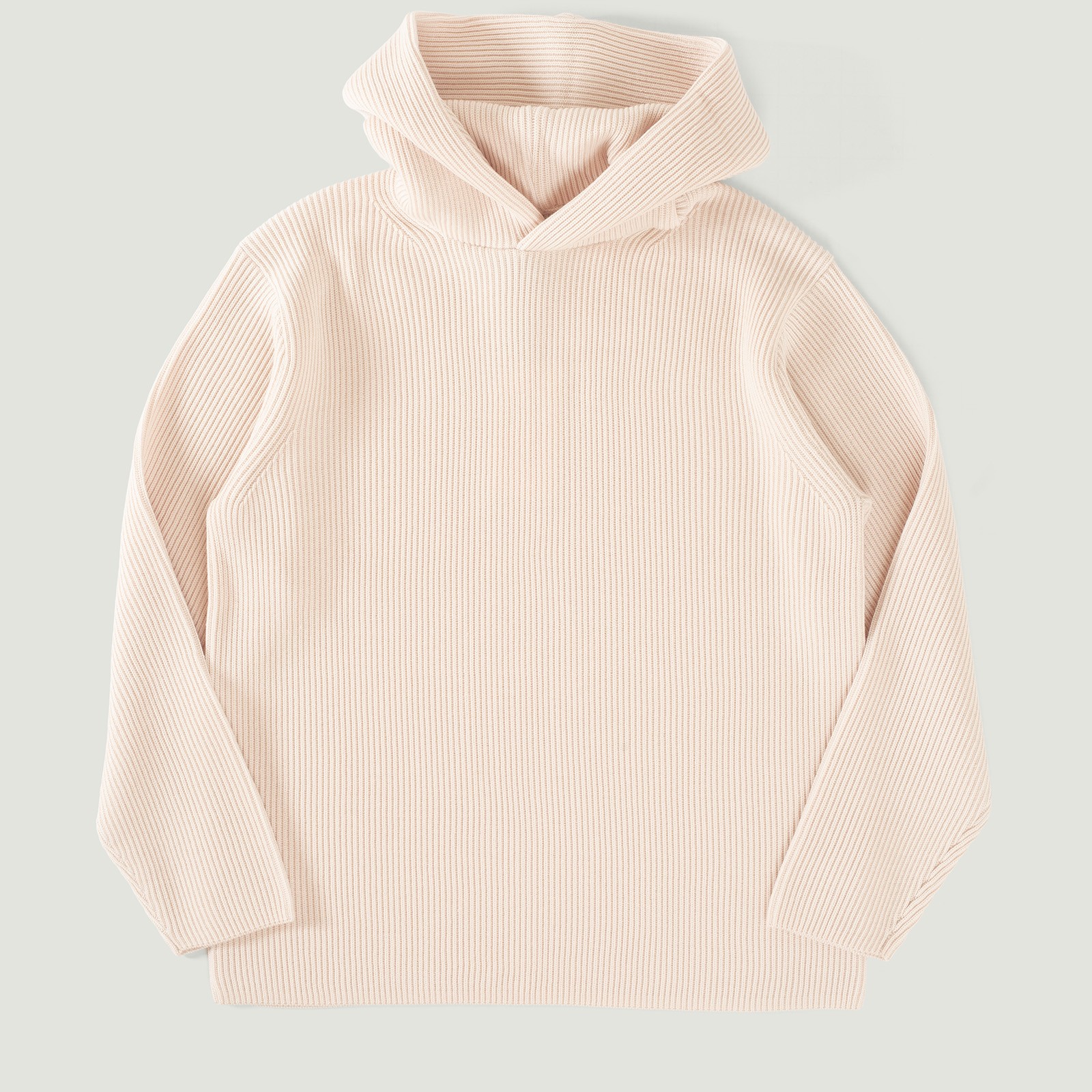 Solid Wool Rib Parker Ivory