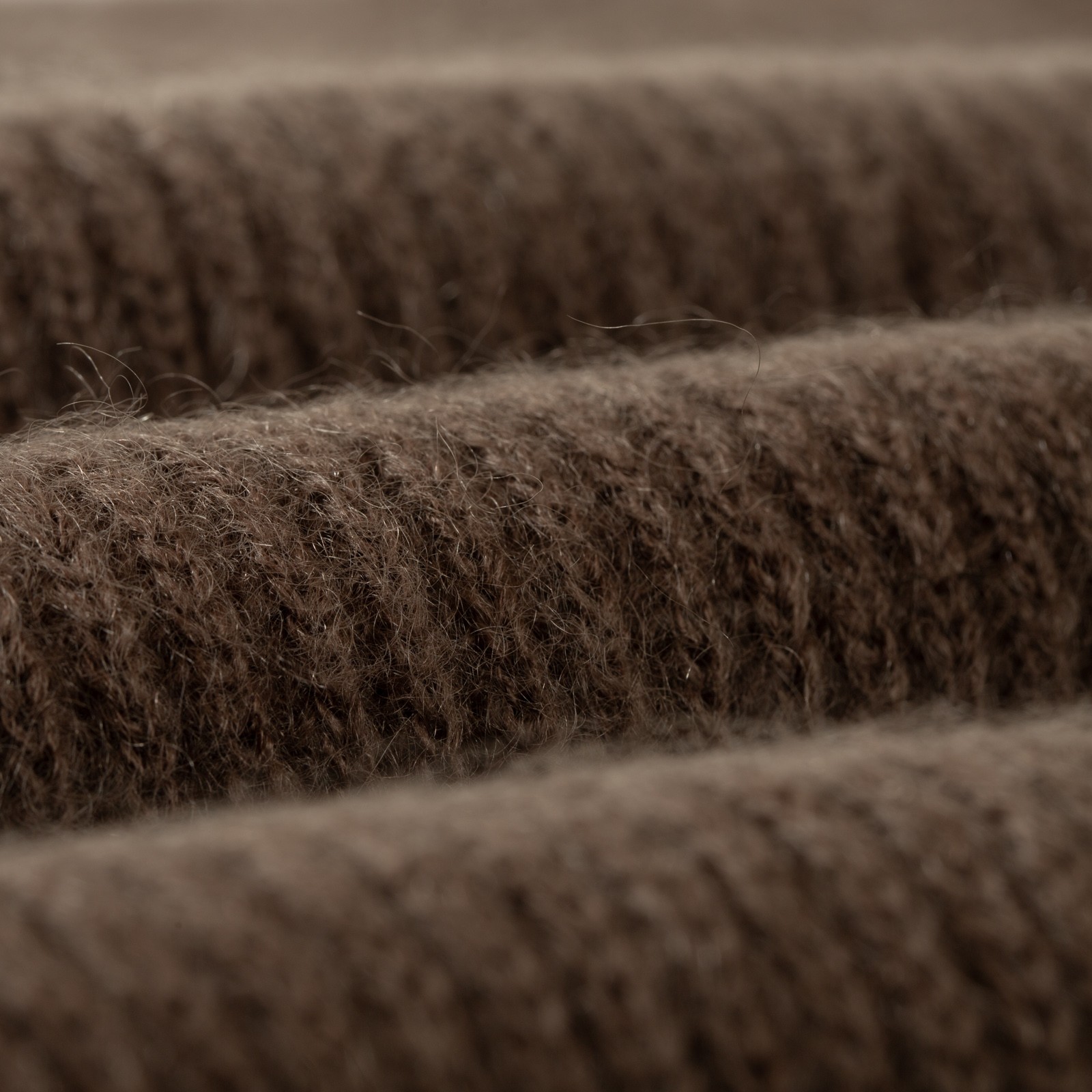 Pure Mohair Signature Crew Neck Olive