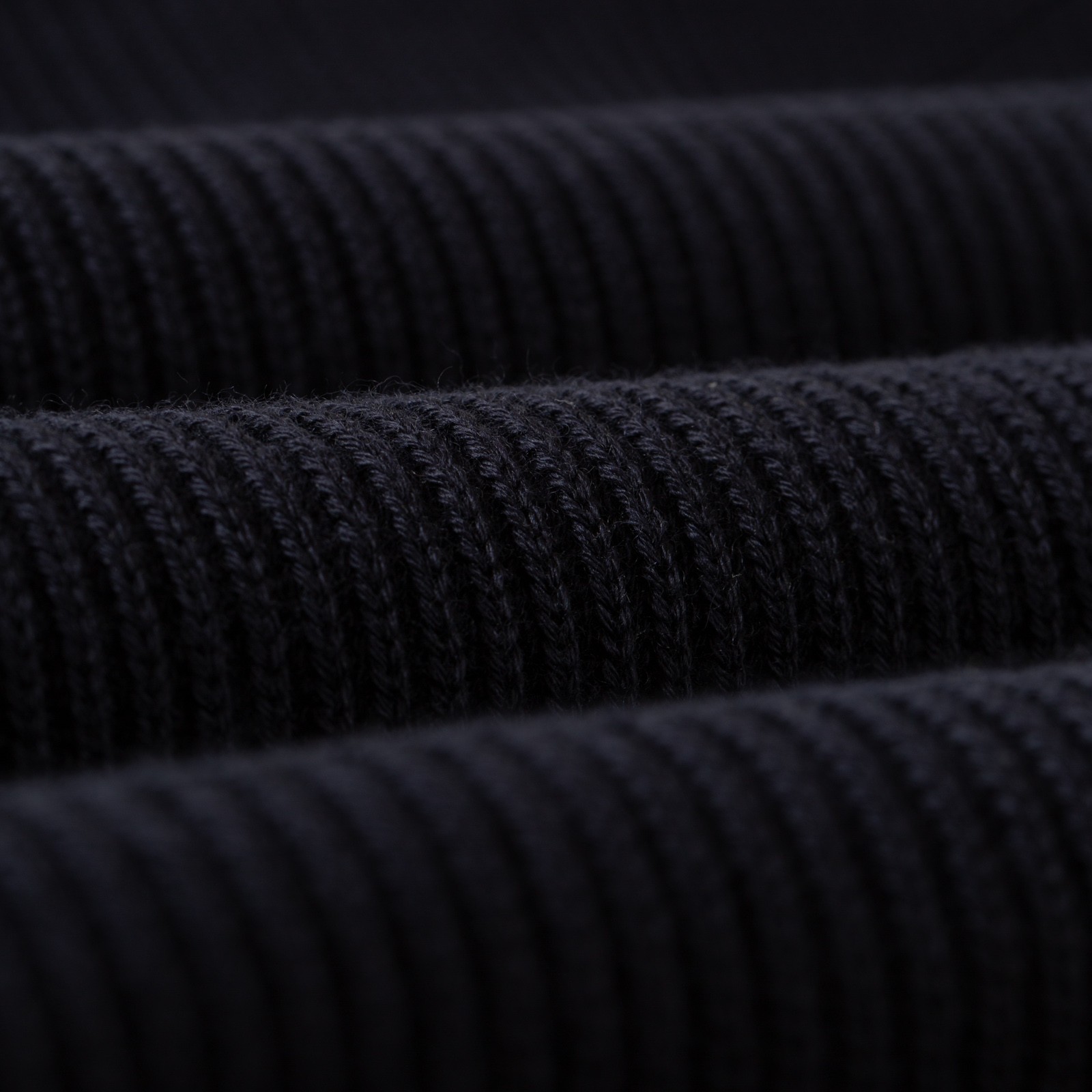 Solid Wool Rib Parker Navy