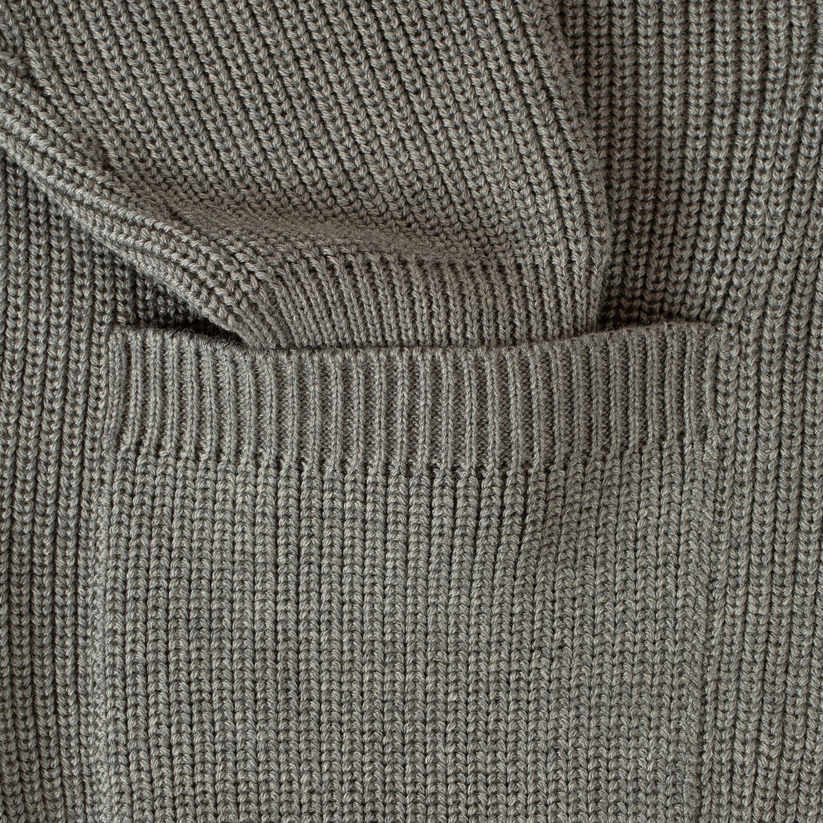 image flaneurs cardigan Batoner Waso 1 Button Cardigan Melange Gray poche