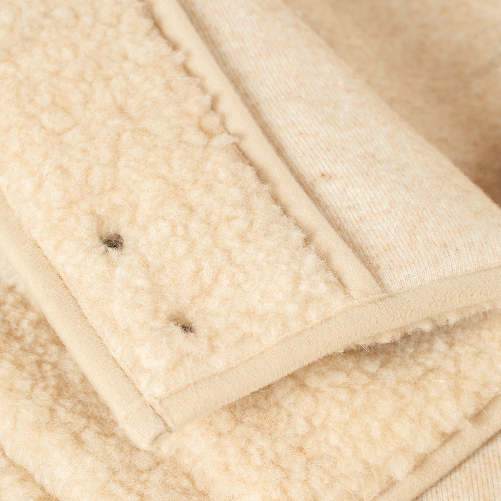 détail COLDBREAKER  Flâneurs Ultralight Retro Jacket Light Beige