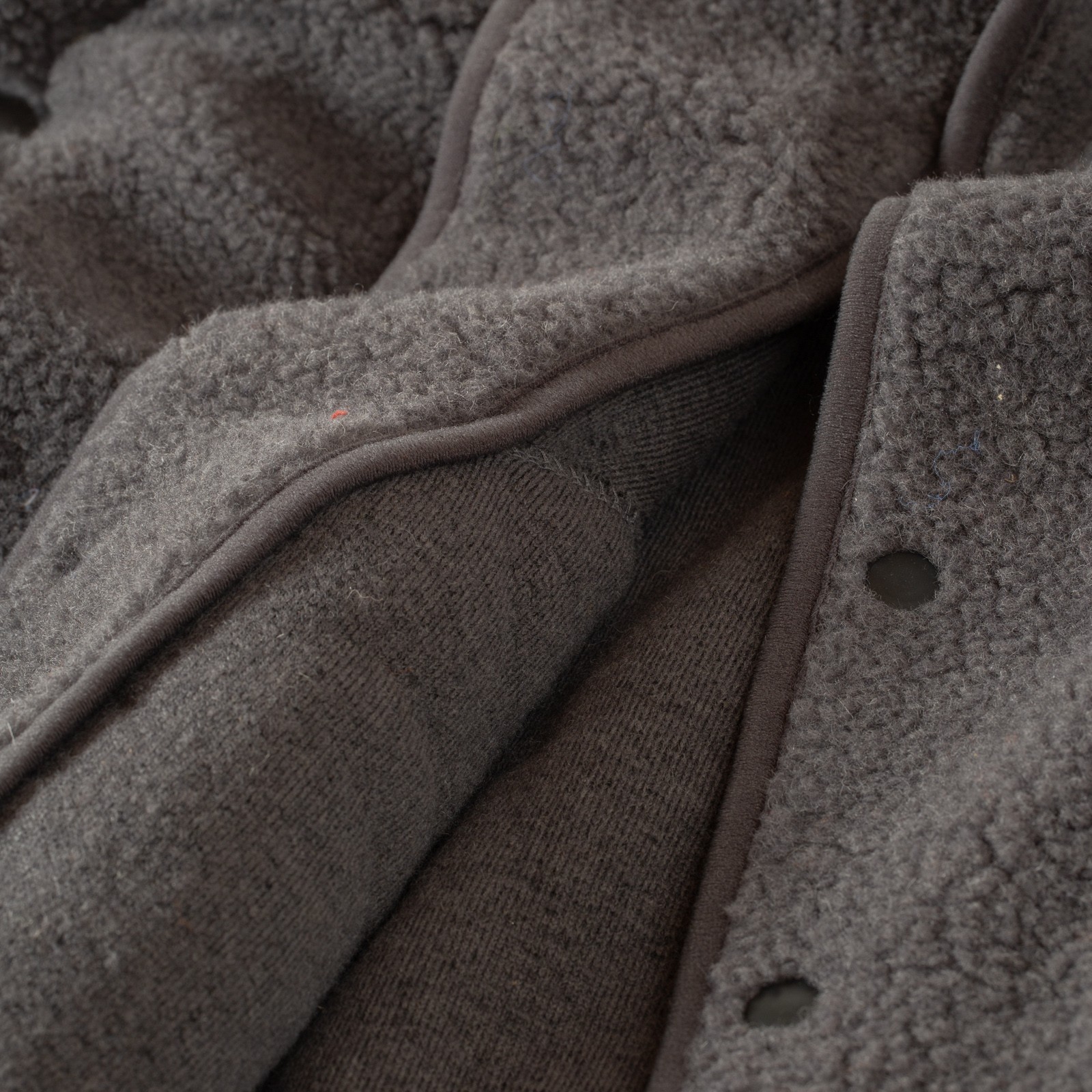 détail COLDBREAKER  Flâneurs Ultralight Retro Jacket Anthracite inside