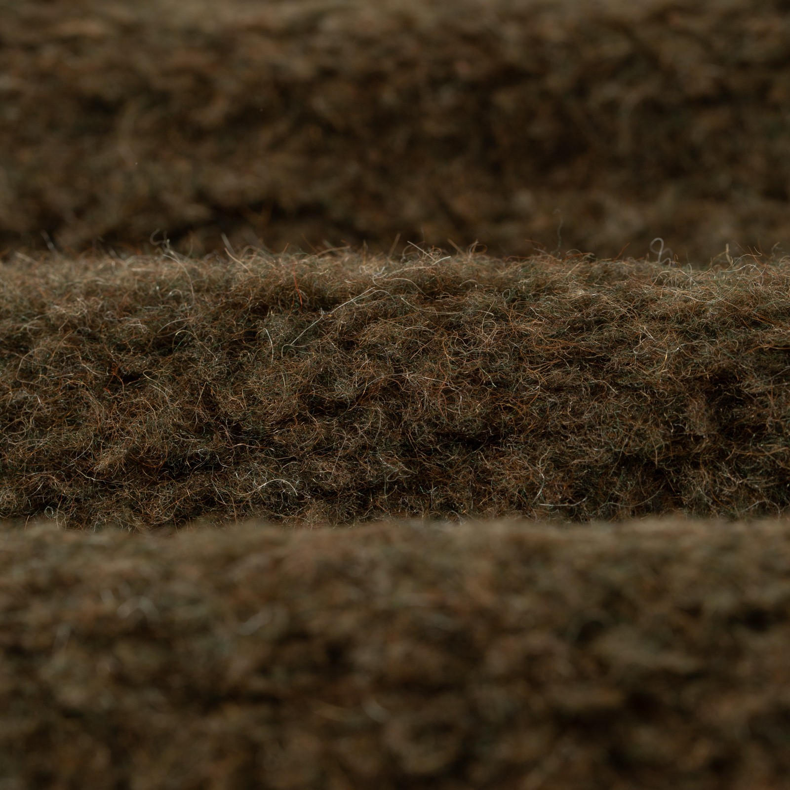 détail COLDBREAKER  Flâneurs Wool Pile Retro Jacket Khaki outside