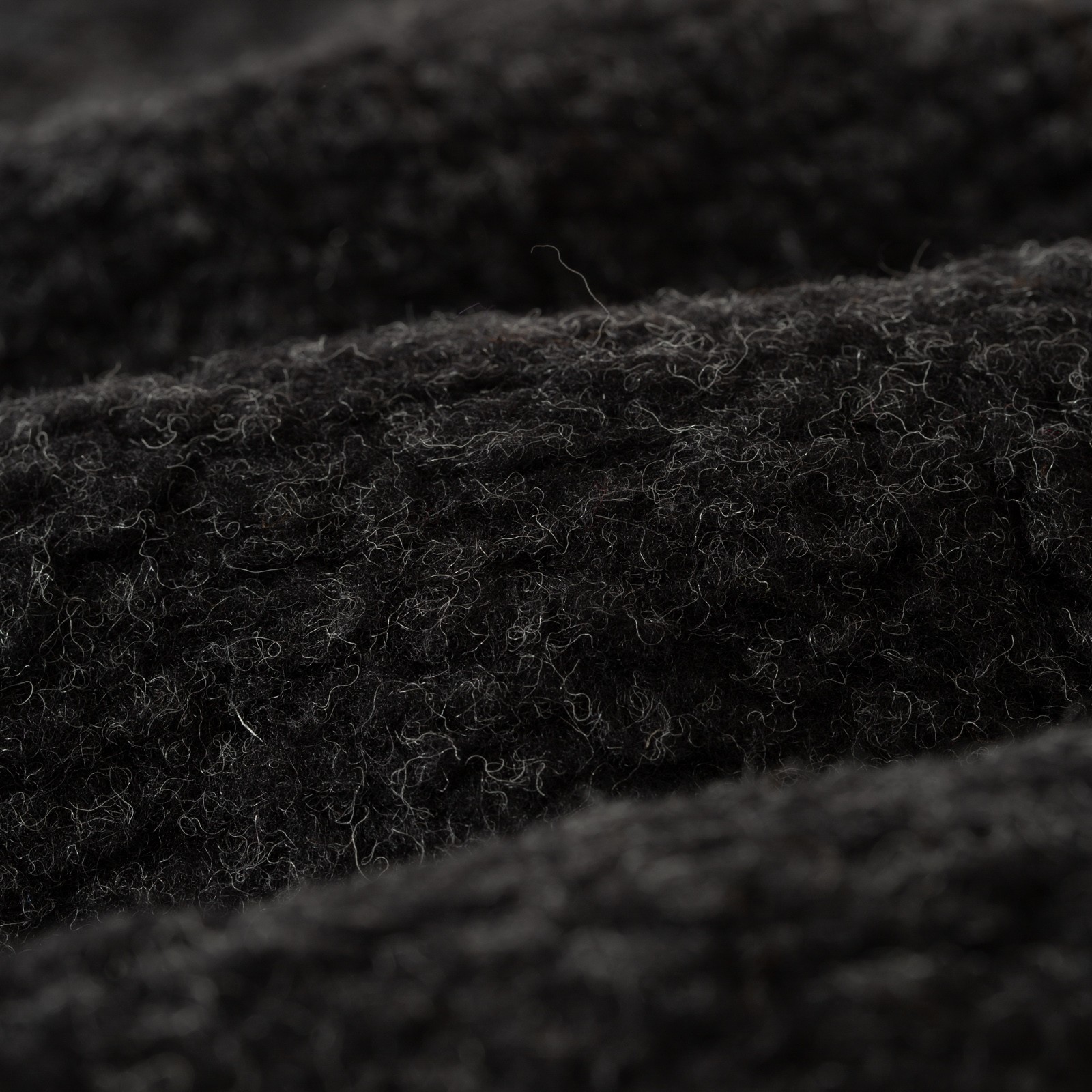 détail COLDBREAKER  Flâneurs Wool Pile Retro Jacket black outside