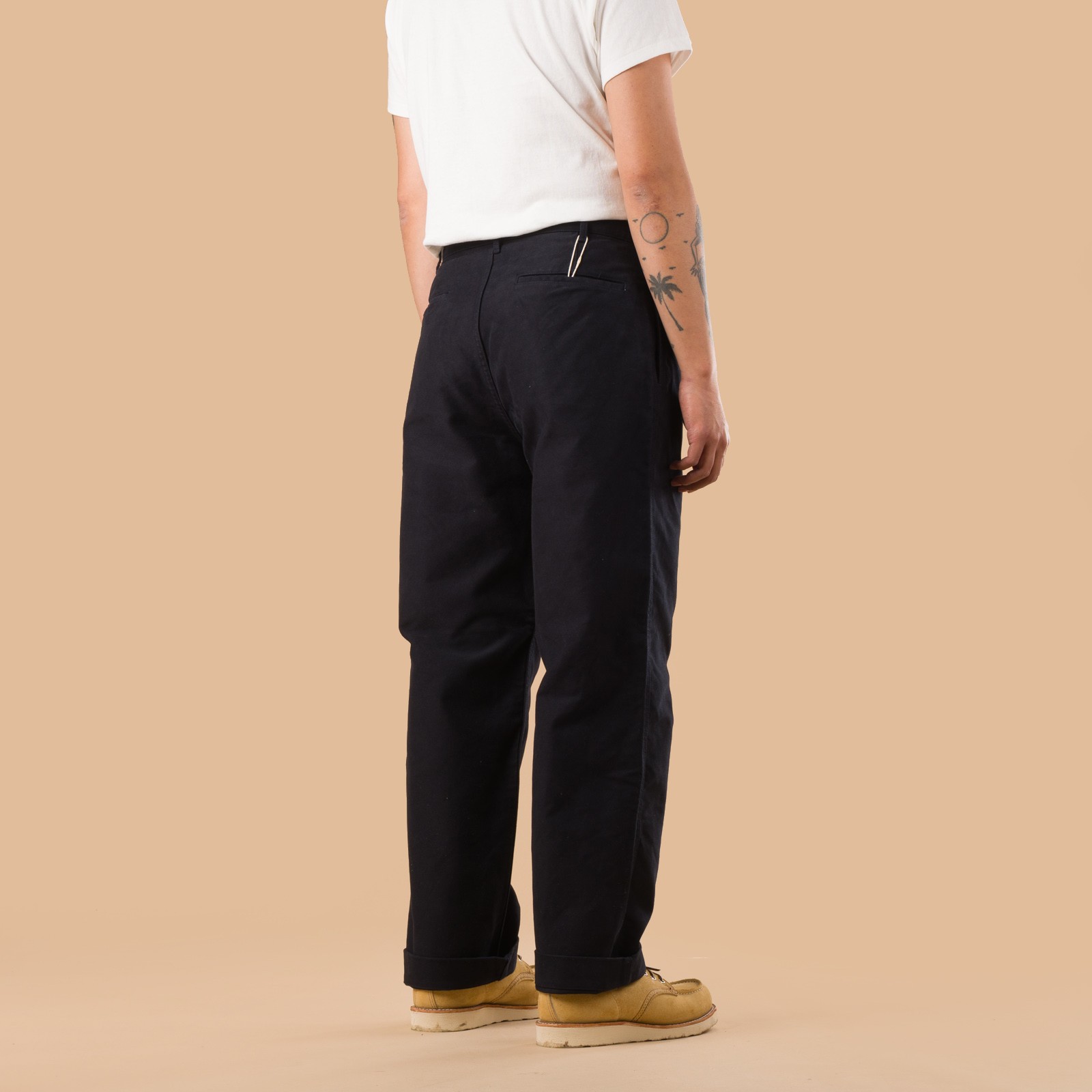 F0543 Moleskin Trousers Navy