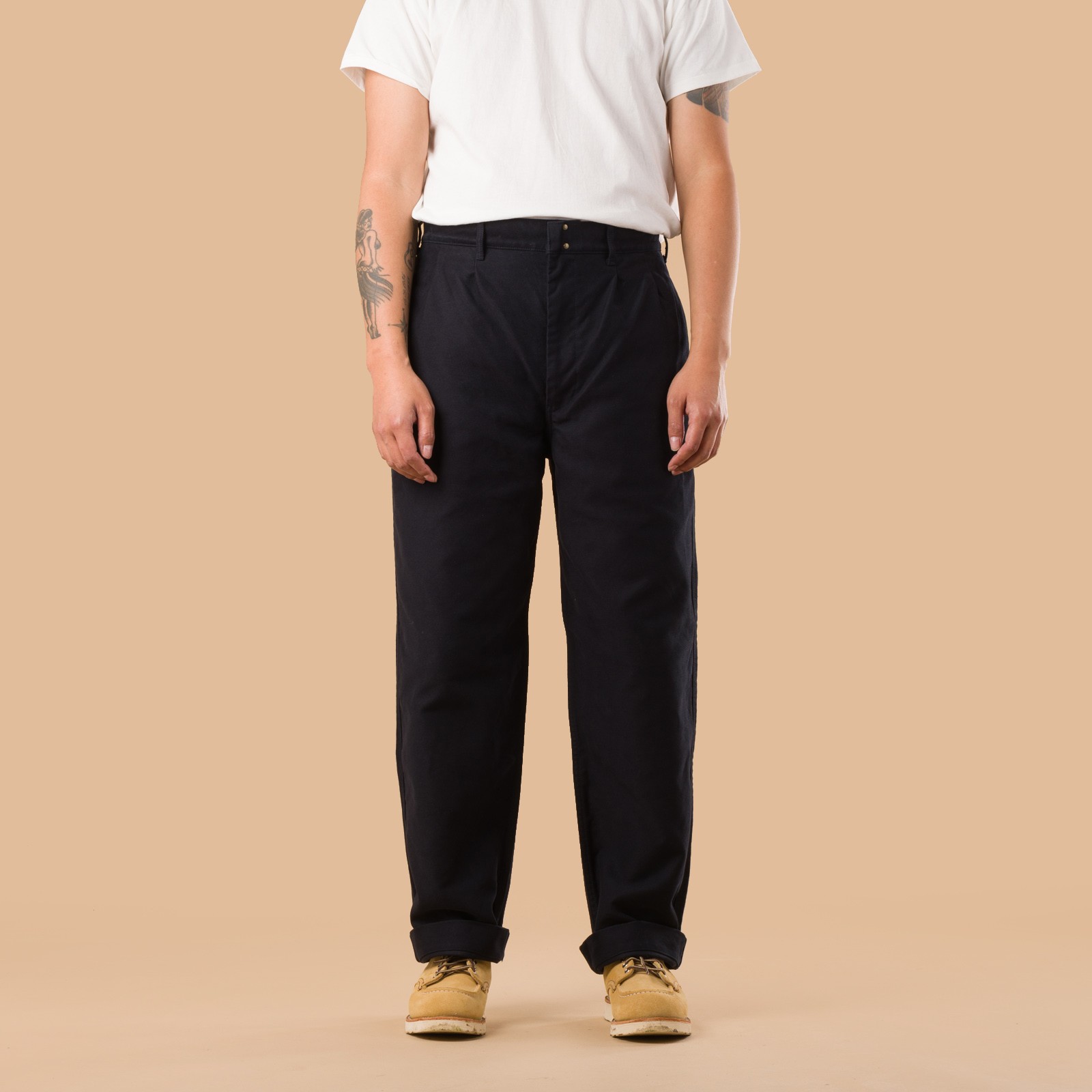 F0543 Moleskin Trousers Navy