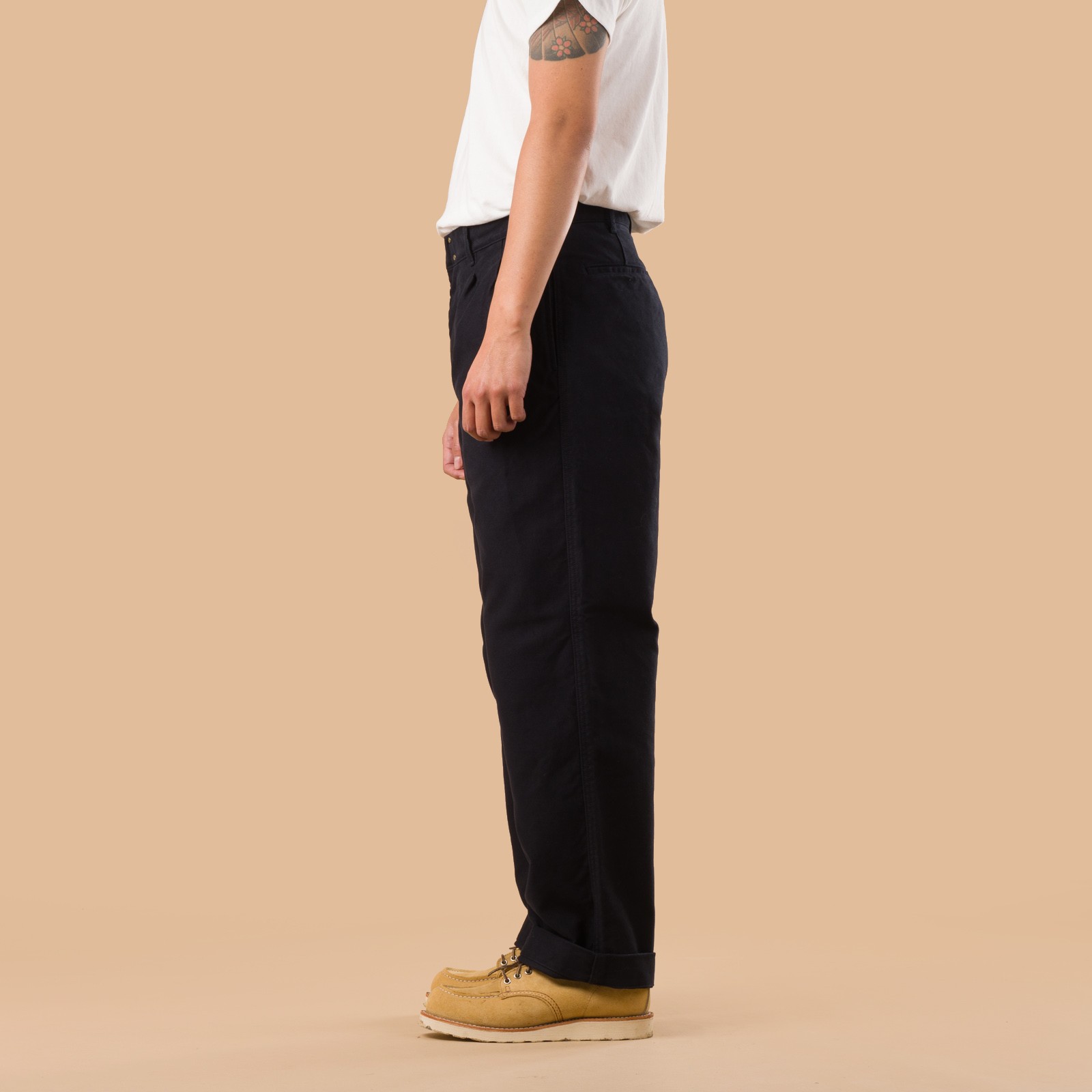 F0543 Moleskin Trousers Navy