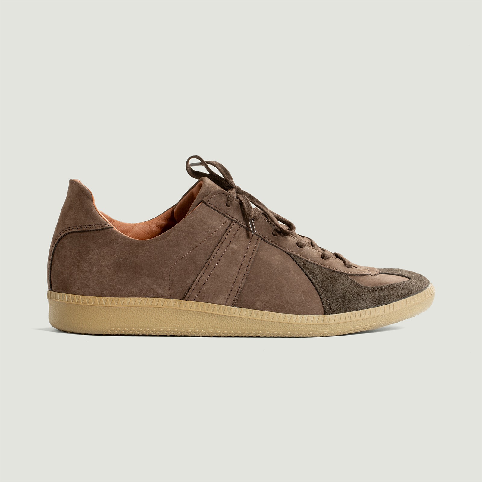 German Military Trainer Brown Nubuck