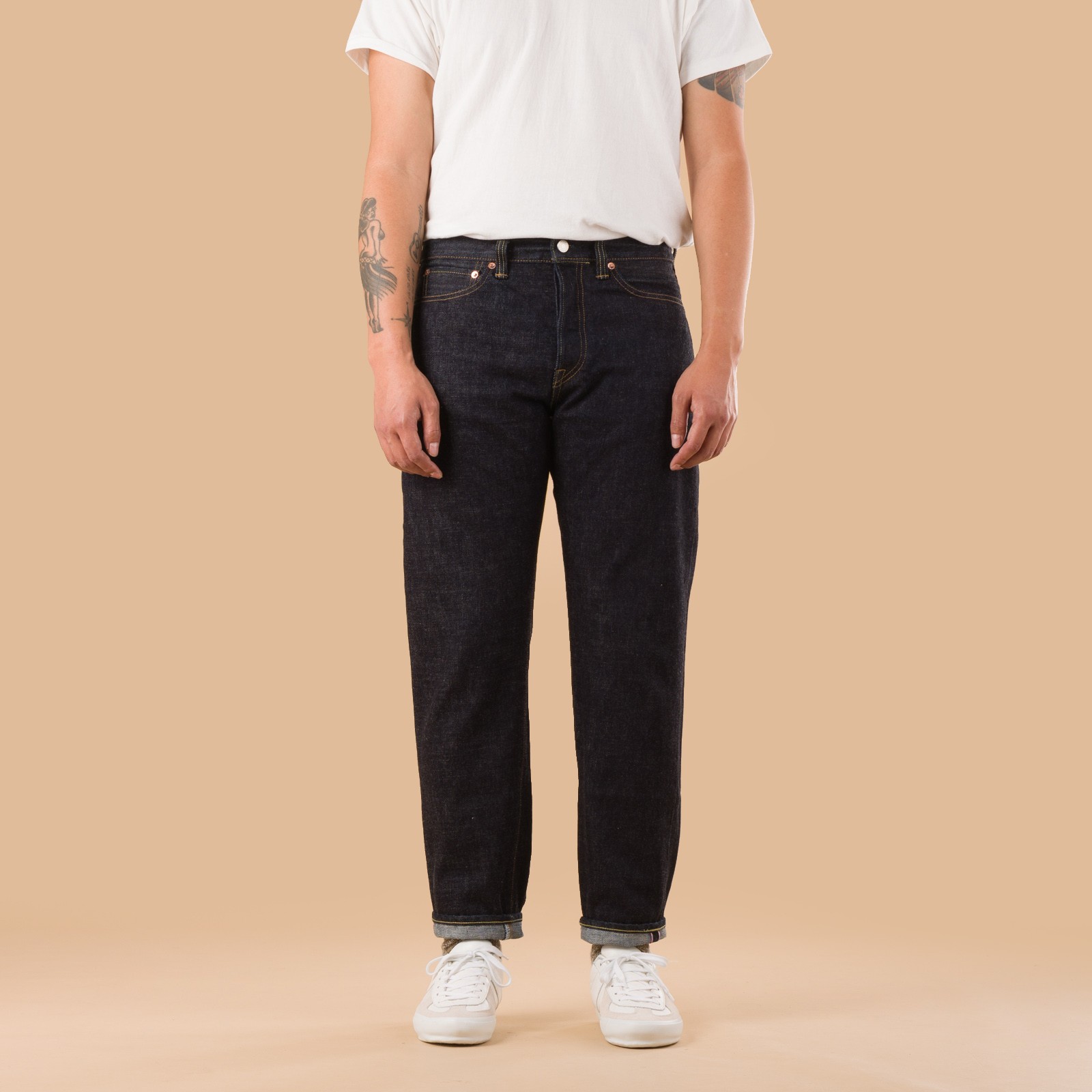 image flâneurs jeans selvedge MOMOTARO 15.7oz Classic Tapered front