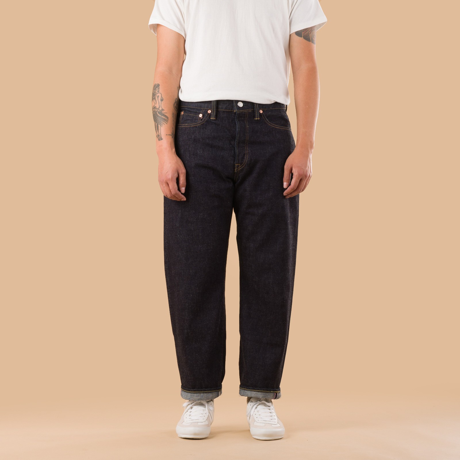 iamge flâneurs jeans selvedge MOMOTARO 15.7oz Classic Straight front