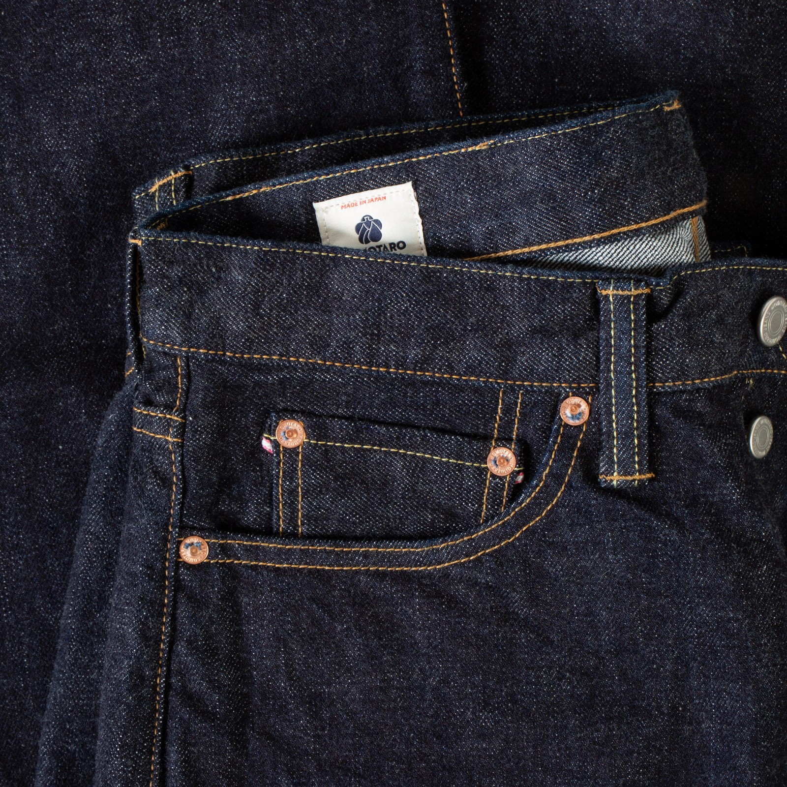 détails flaneurs MOMOTARO  15 coin pocket