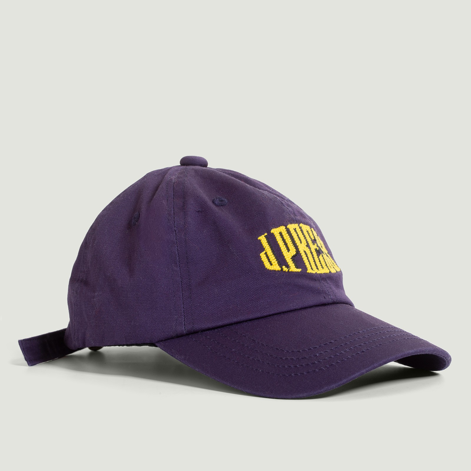 Cotton Twill Logo Cap Purple