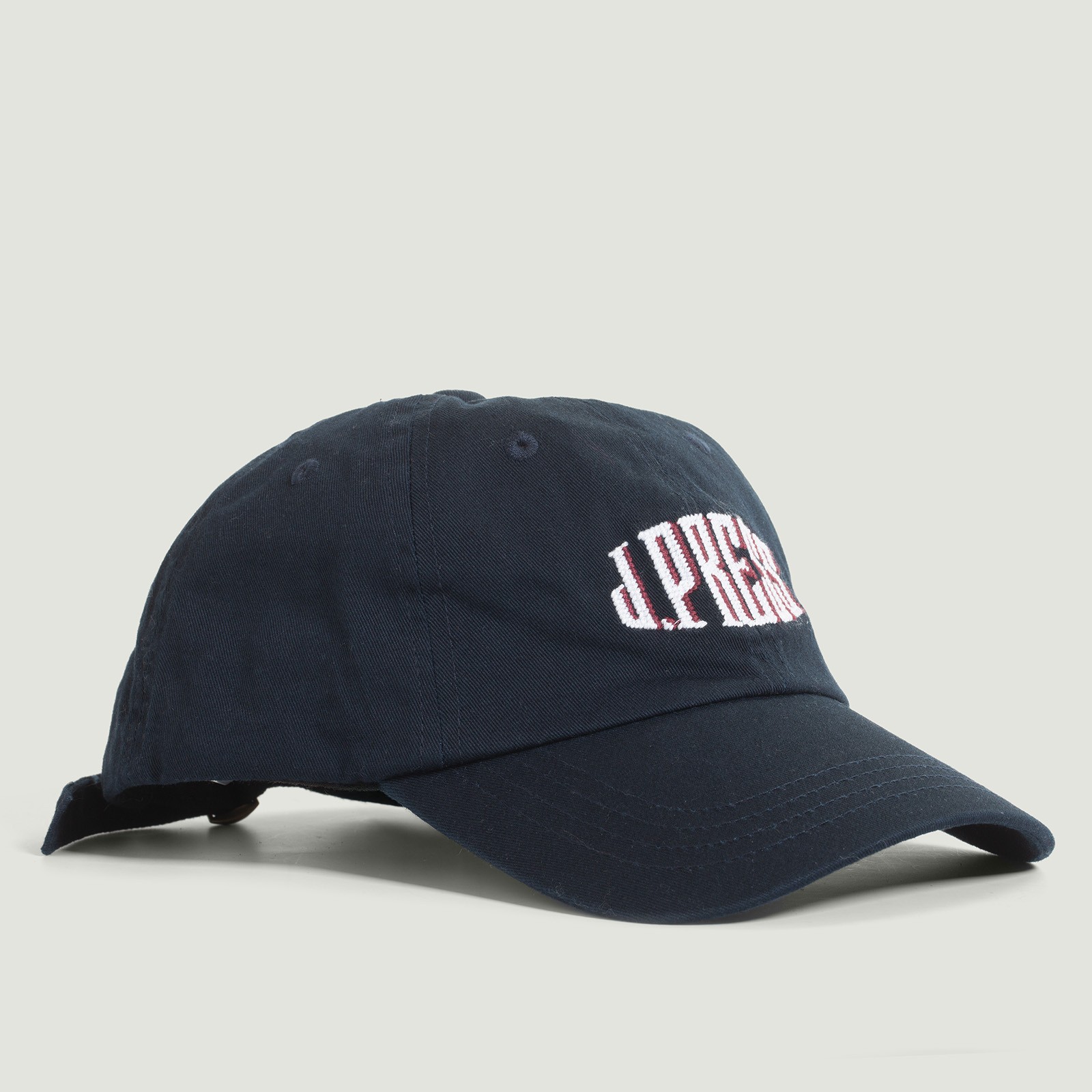 Cotton Twill Logo Cap Navy