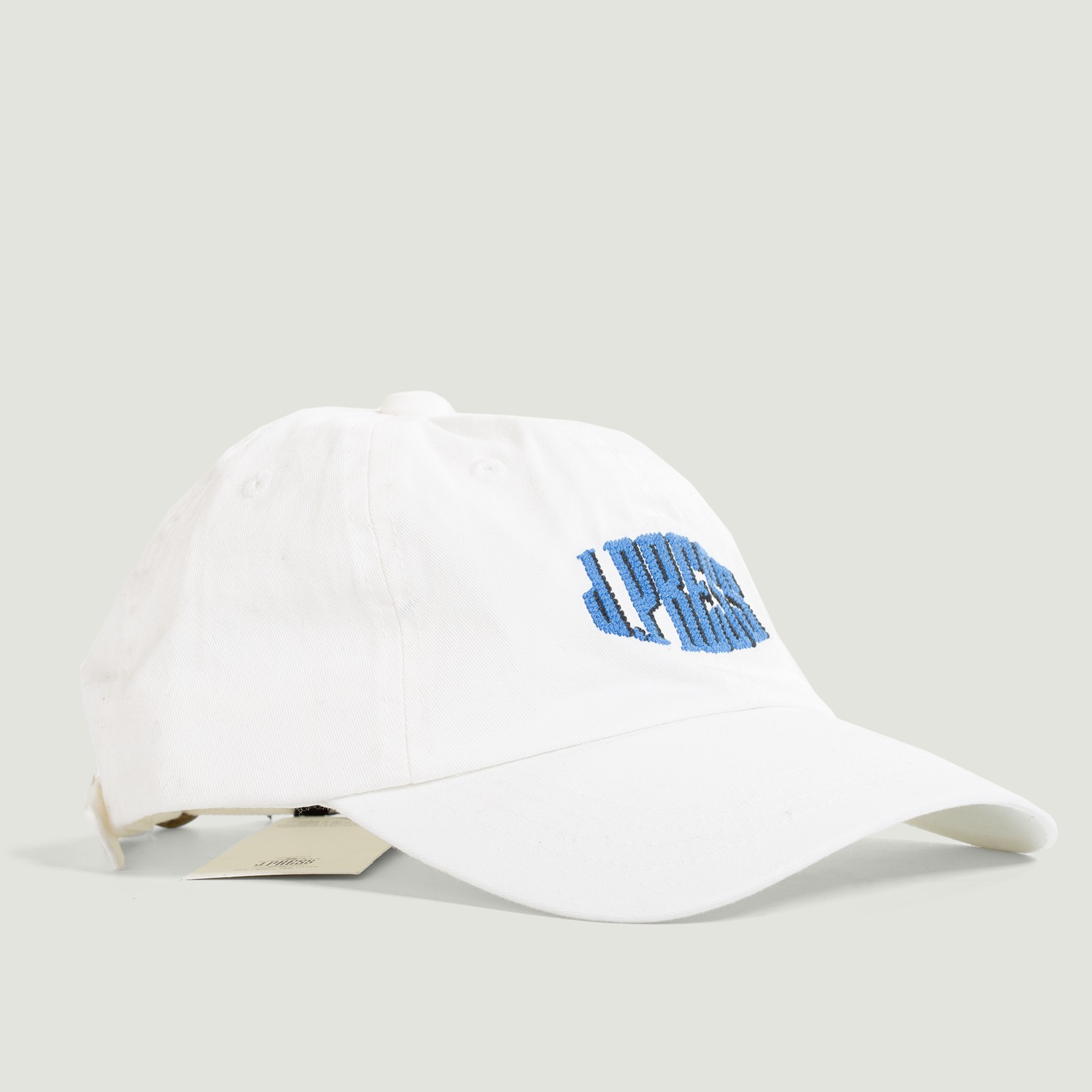 Cotton Twill Logo Cap White