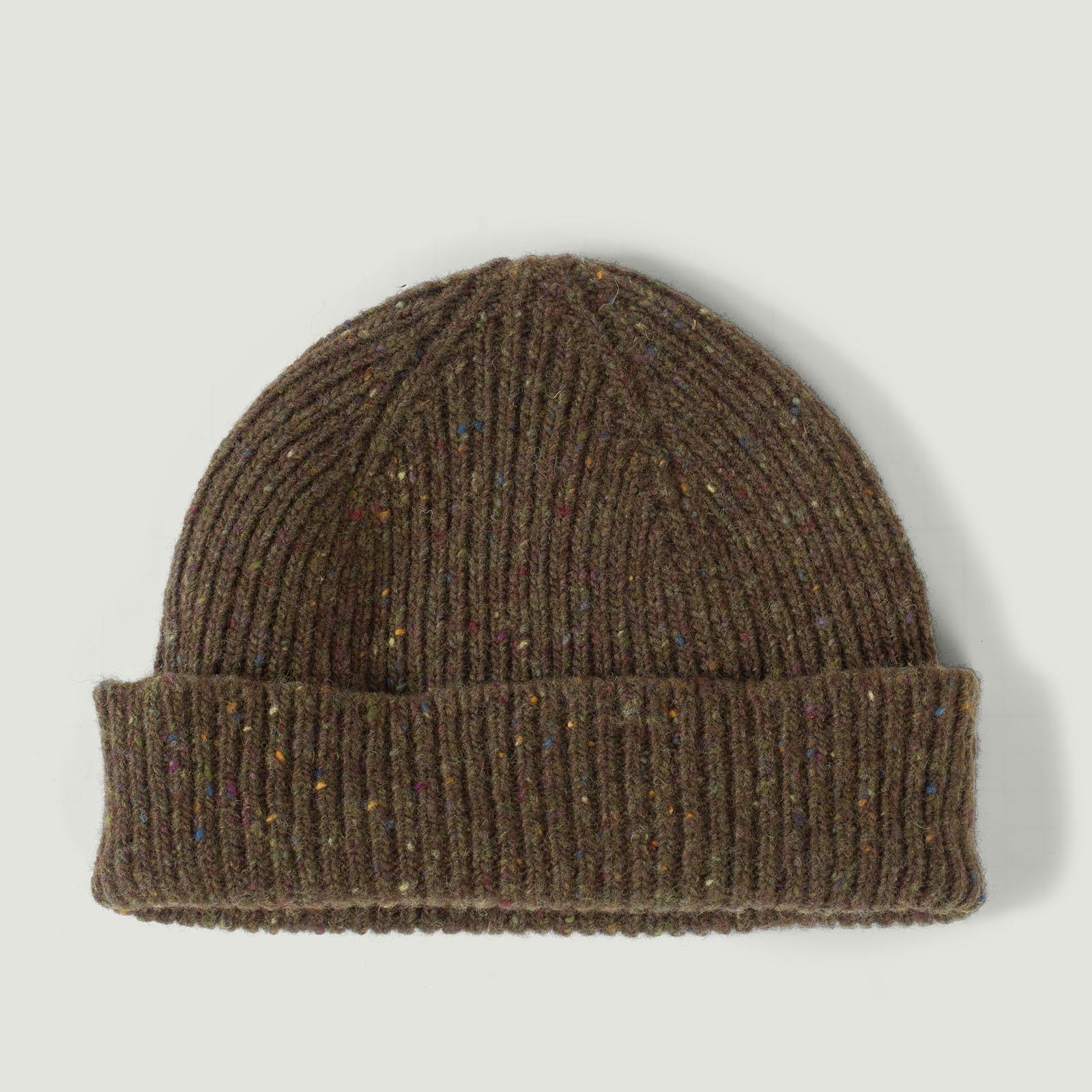 vignette flâneurs bonnet court Mackie en laine Ardara couleur Ballycastle