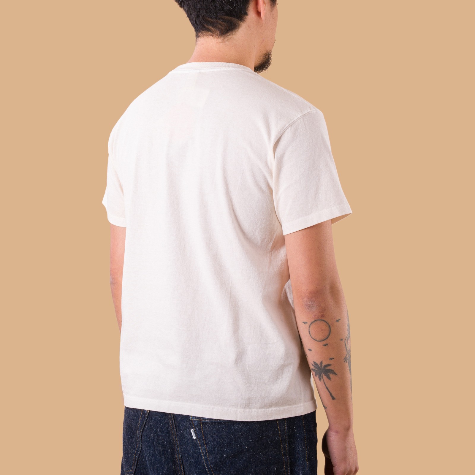 Short Sleeve Crew T-Shirt P-Natural