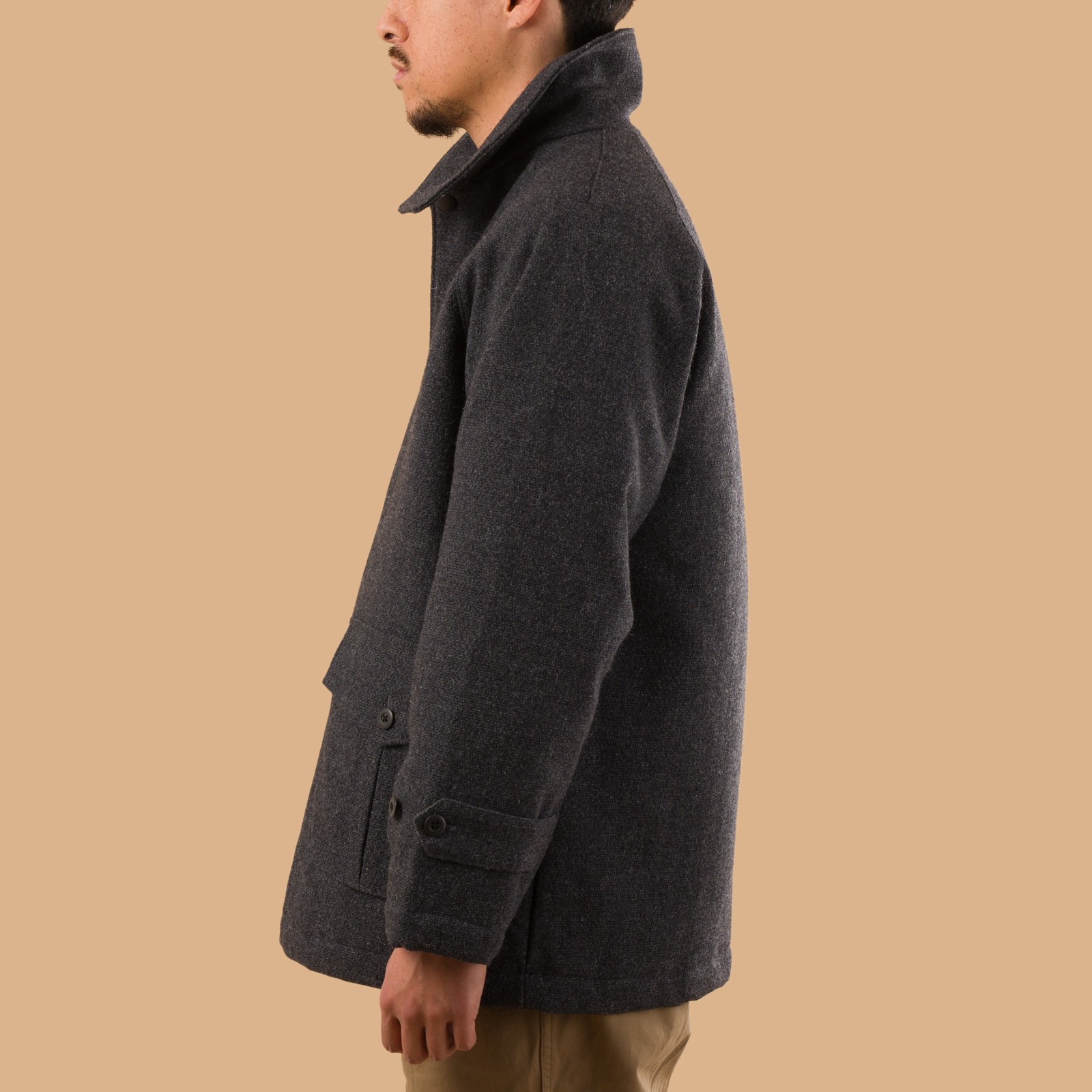 Dobby Owners Jacket Dark Gray