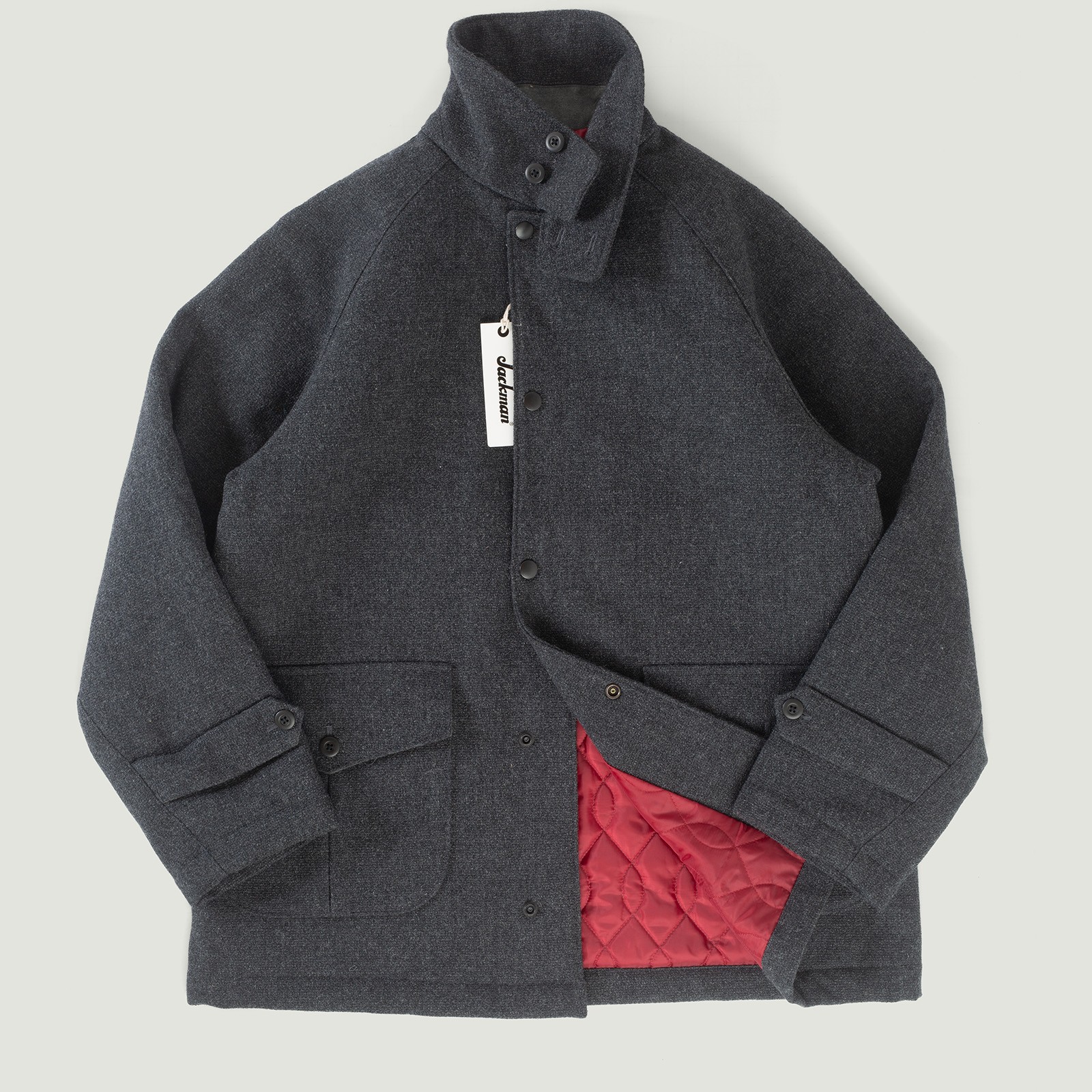 Dobby Owners Jacket Dark Gray