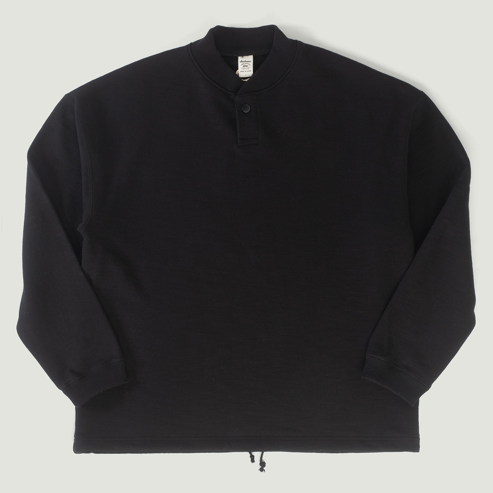 vignette flâneurs sweat JACKMAN GG Sweat GJ Neck Black