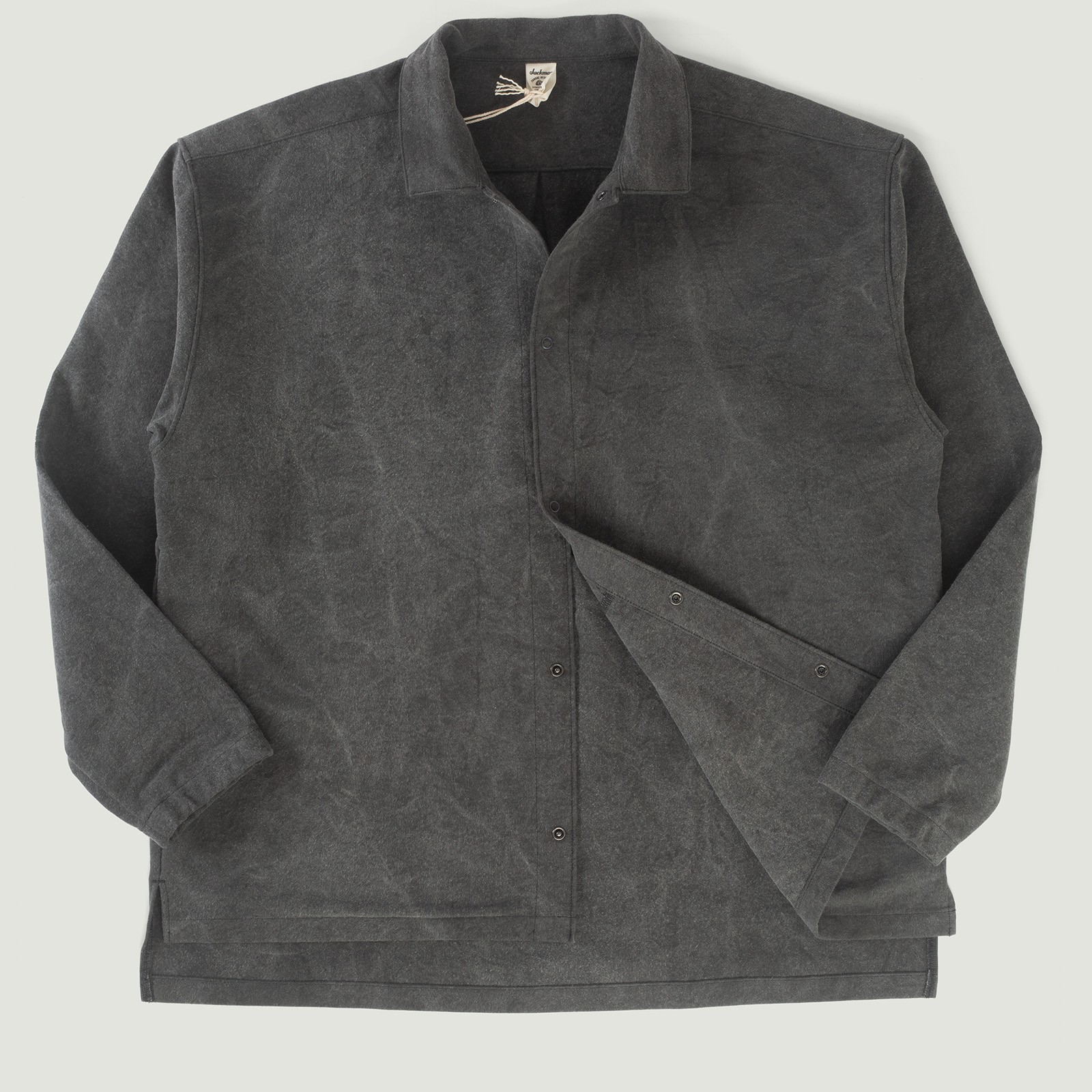 vignette flâneurs veste grise JACKMAN Sumi Coach Shirt Black