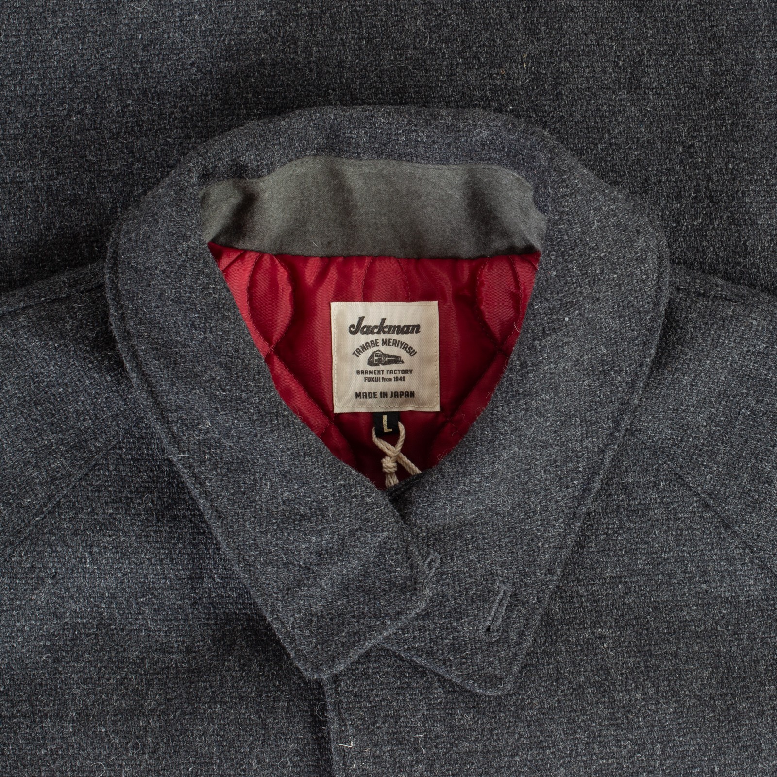 Dobby Owners Jacket Dark Gray