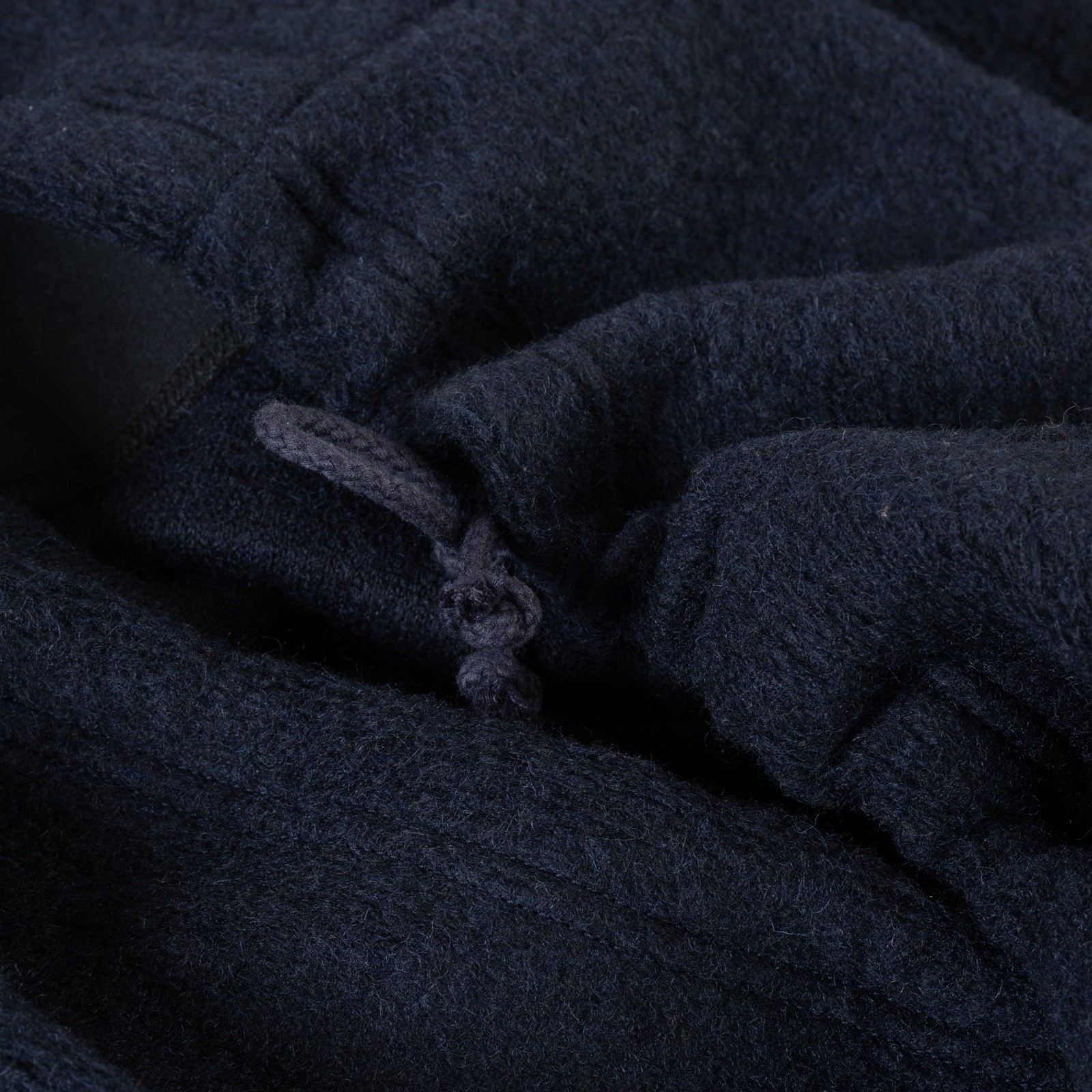 image flâneurs pull col polo Jackman Wool Himo Polo navy (2)