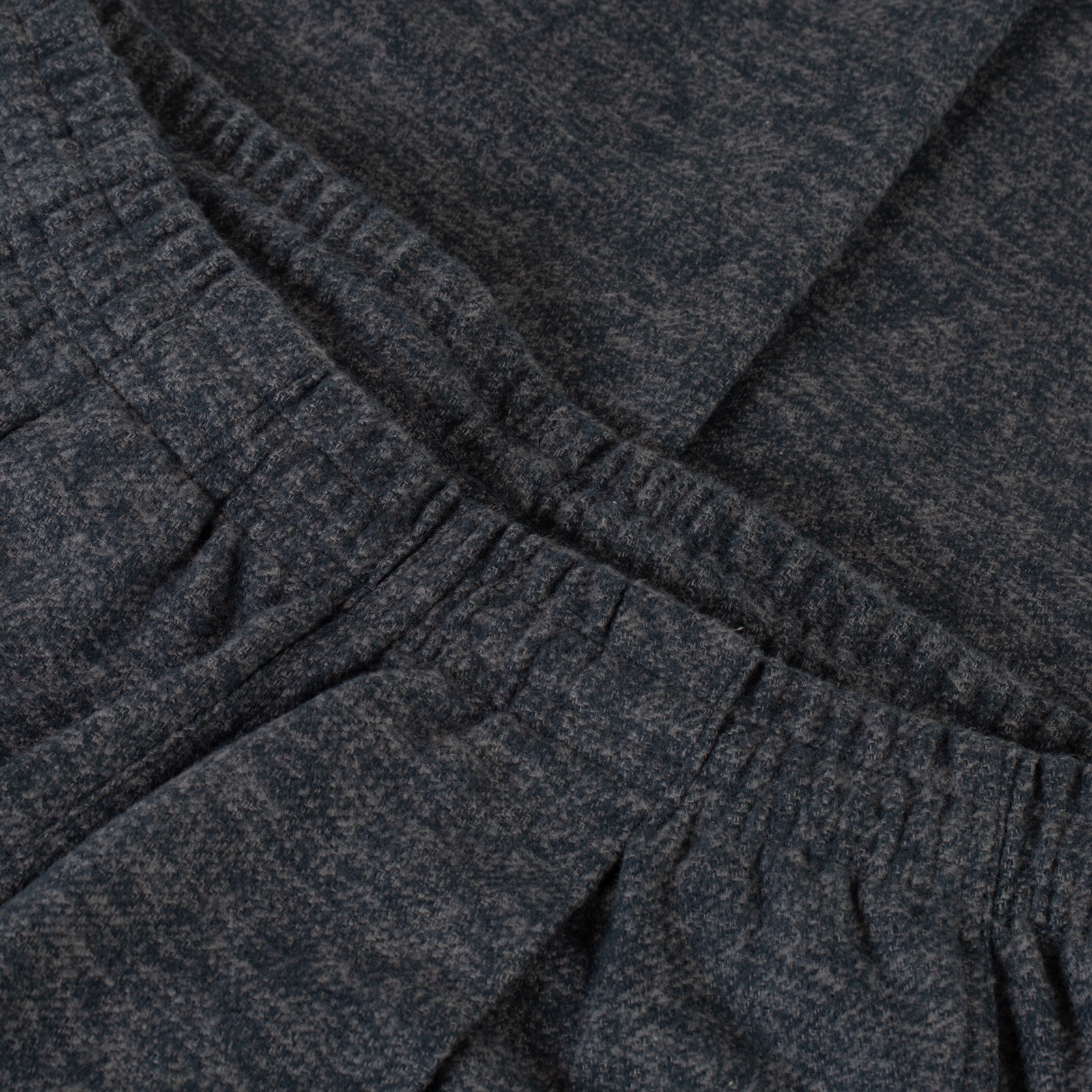 flâneurs pantalon laine Jackman gris CMT Umps Pants Black Mix front