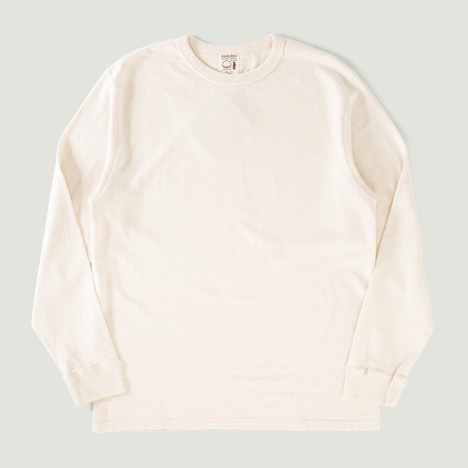 Vignettes jeans SAMURAI JEANS tee-shirt manches longue ecru