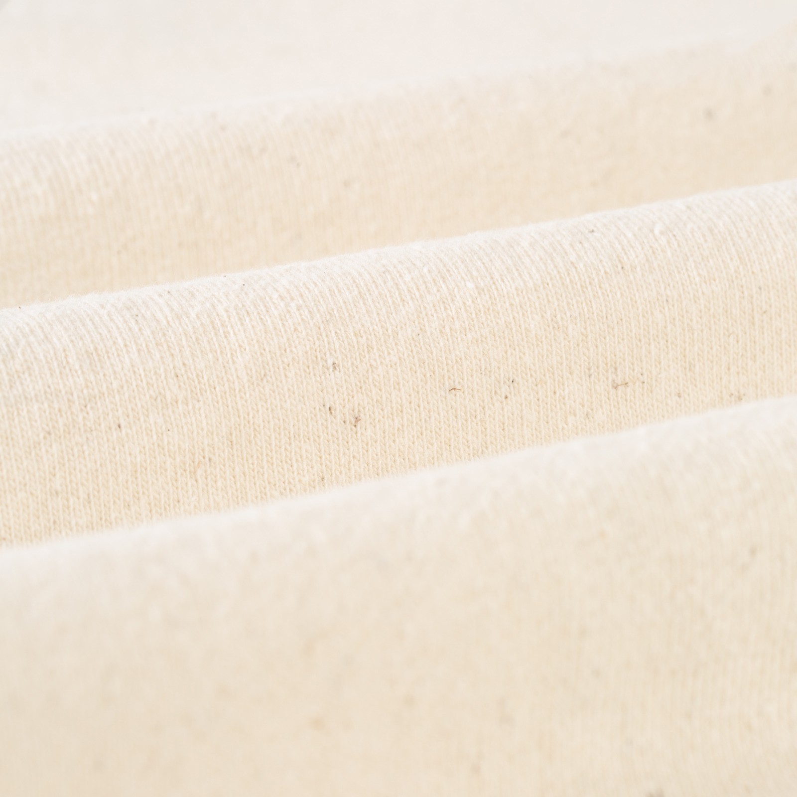 SAMURAI JEANS sweatshirt manches longue ecru closeup