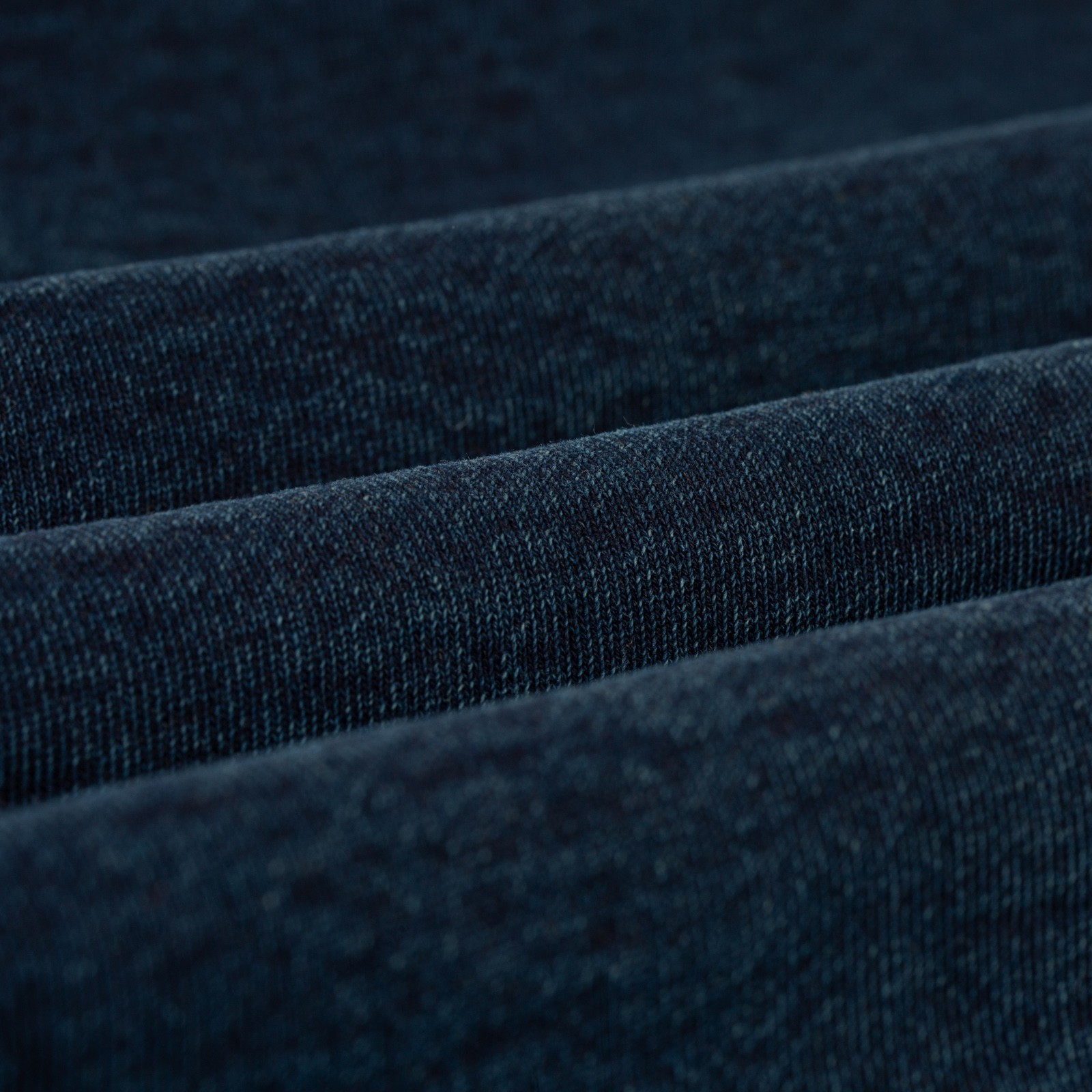 SAMURAI JEANS  sweat capuche zippé indigo closeup