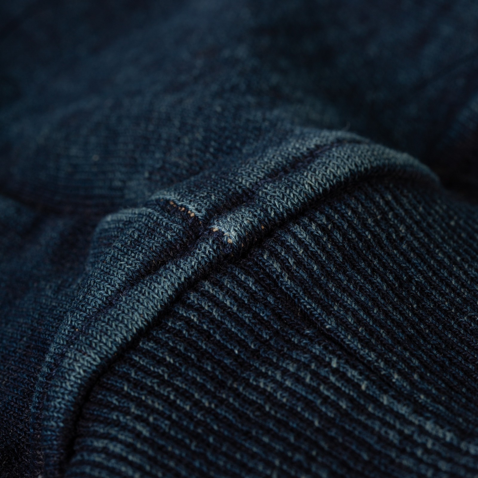 SAMURAI JEANS  sweat capuche zippé indigo detail