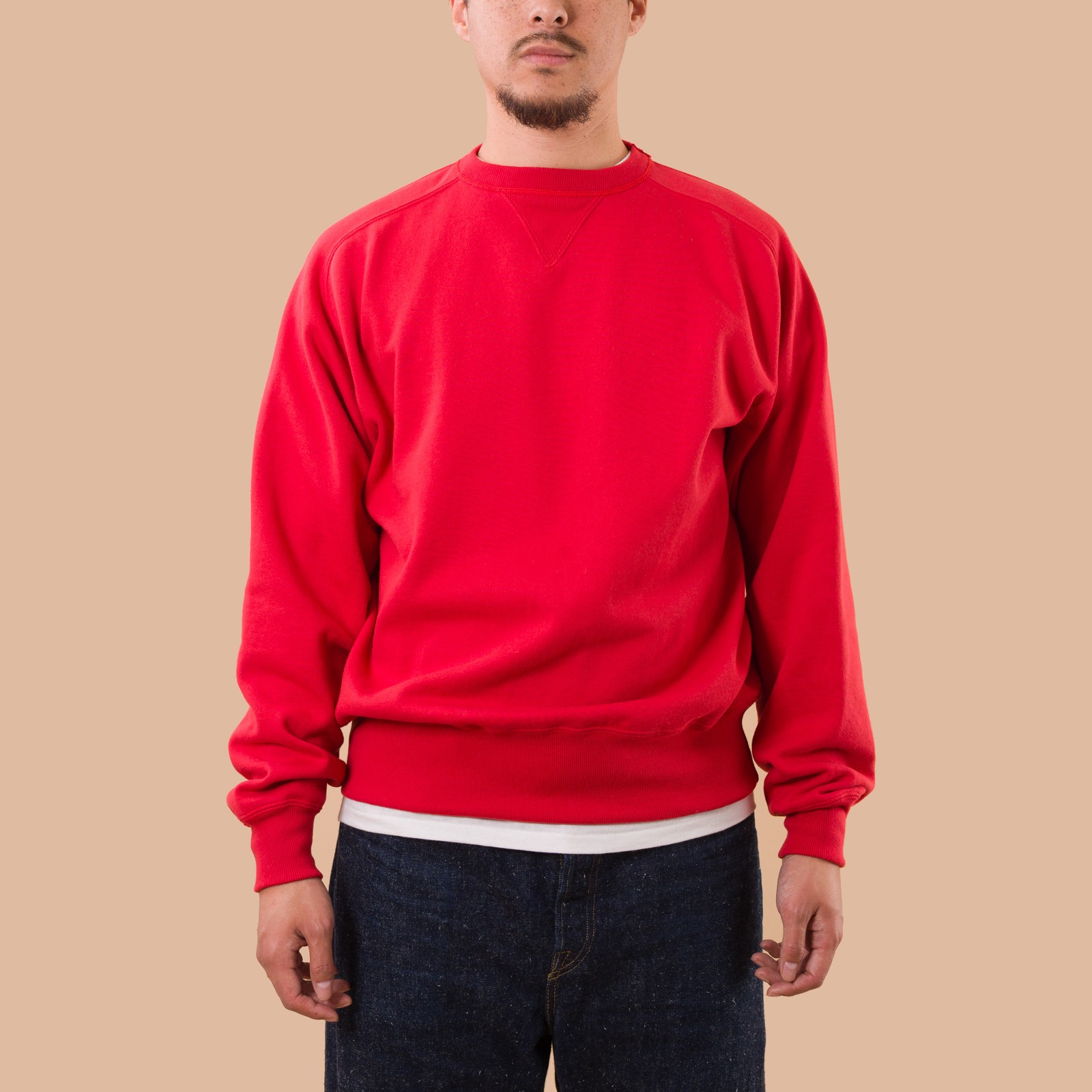"SURE MFG" Awesome Nerds Nap Sweatshirt Red