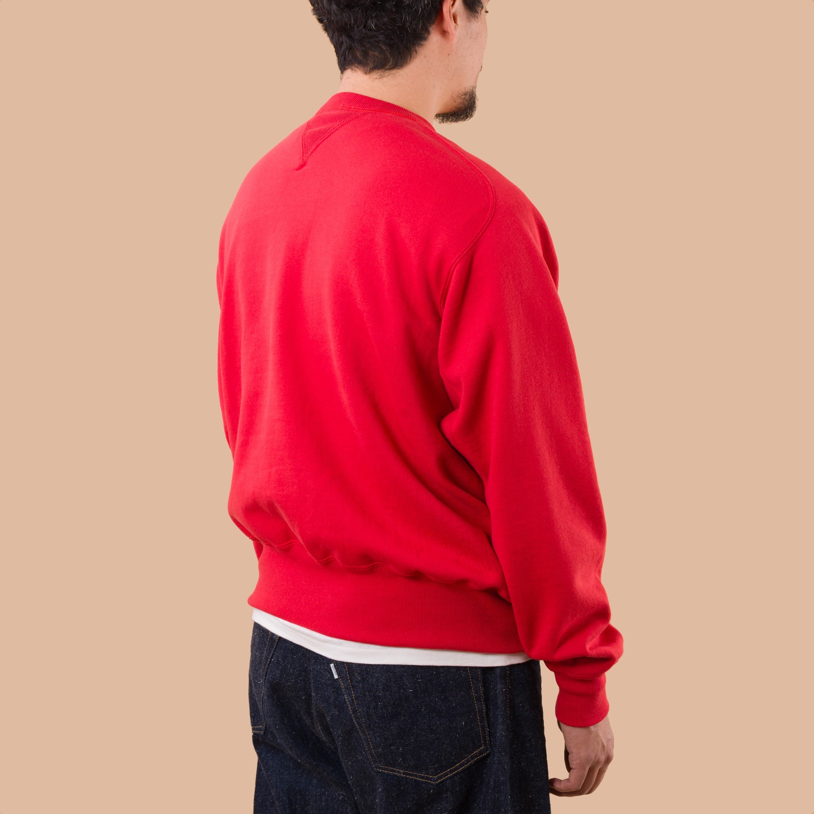 "SURE MFG" Awesome Nerds Nap Sweatshirt Red