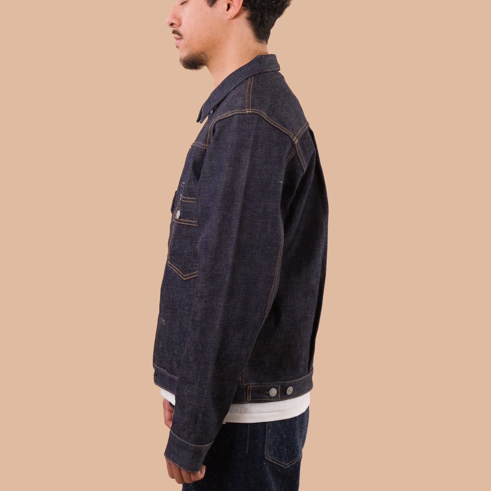 3216S 15.5oz Raw Denim Type II Jacket