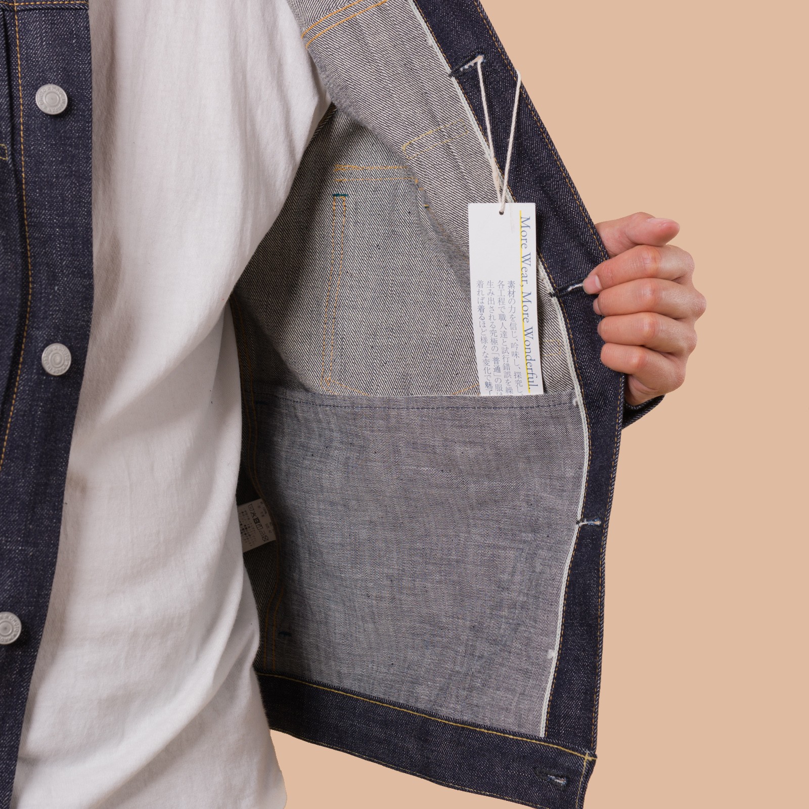 3216S 15.5oz Raw Denim Type II Jacket