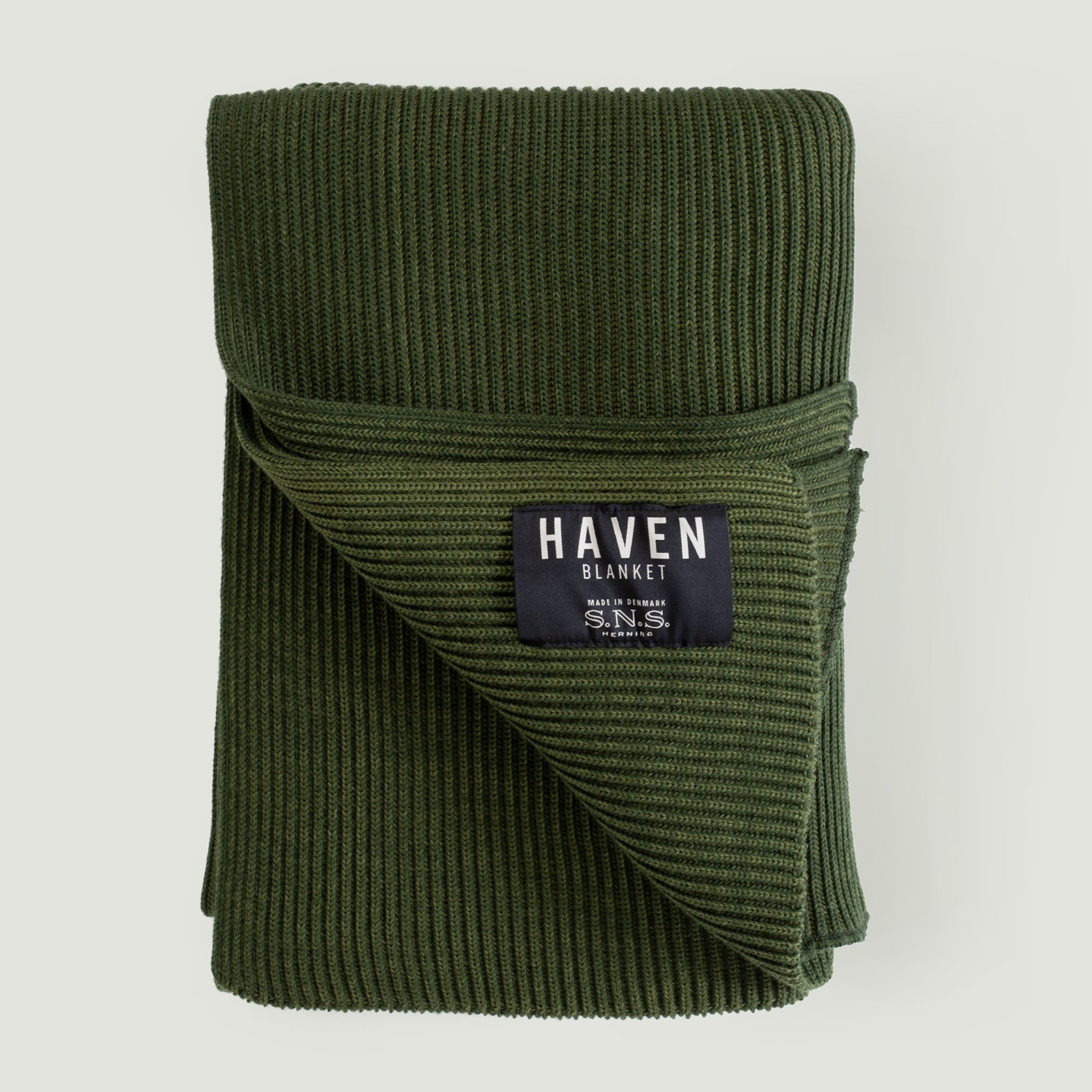 Vignettes  flâneurs SNS HERNING Haven Blanket Boreal Forest Green