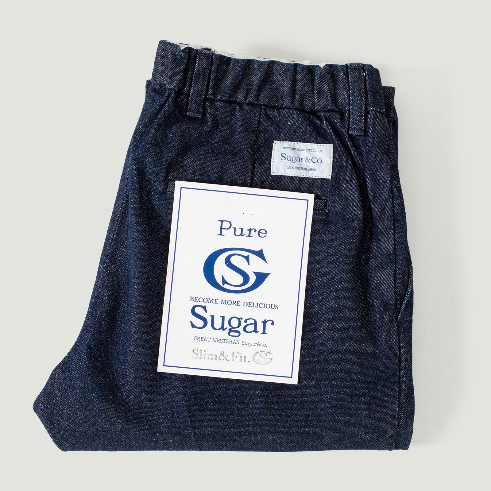 vignette Sugar&Co  Daddy's Pants Slim Fit Indigo