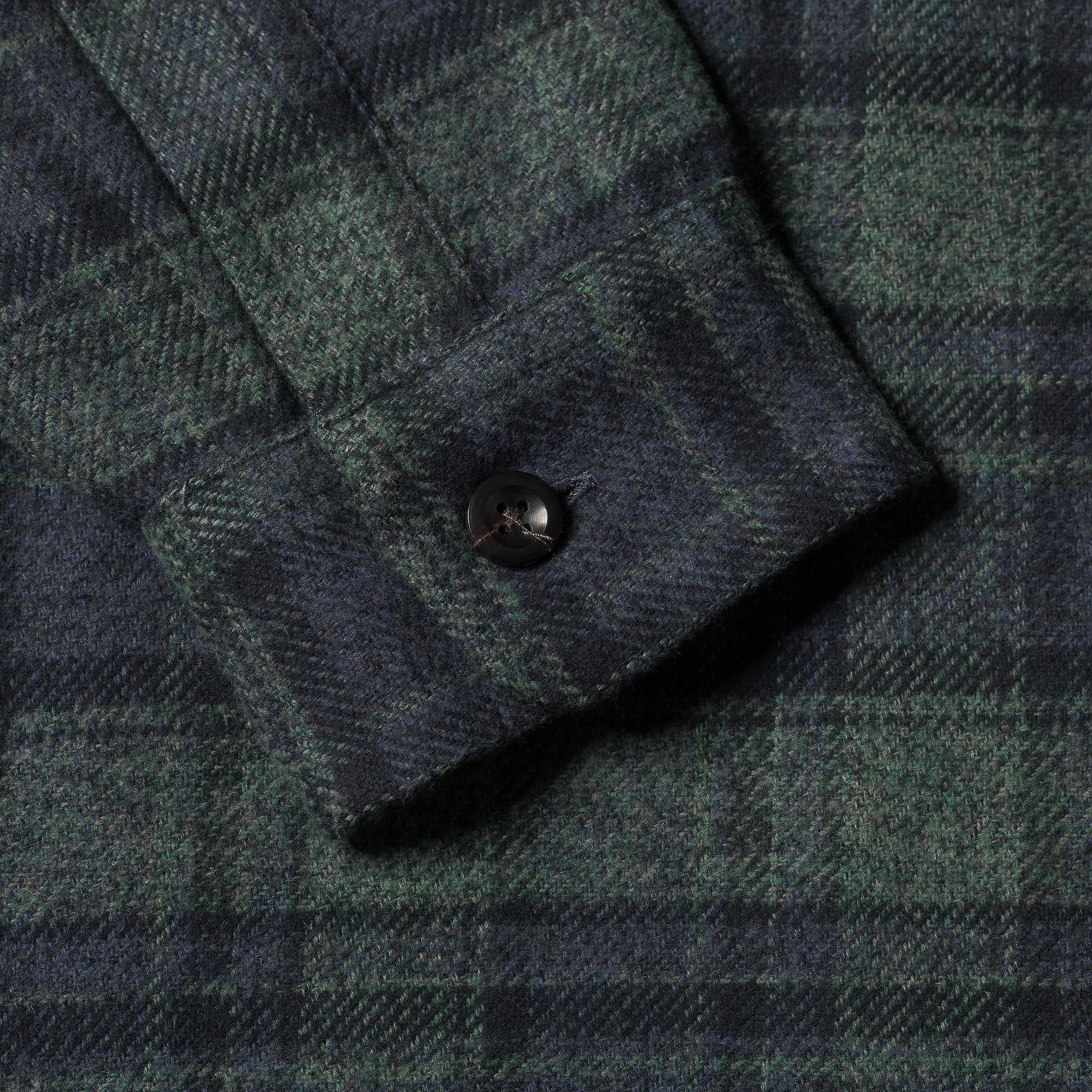 Image-Flâneurs_Sugar&Co. / Box Shirt Green_Détail-2