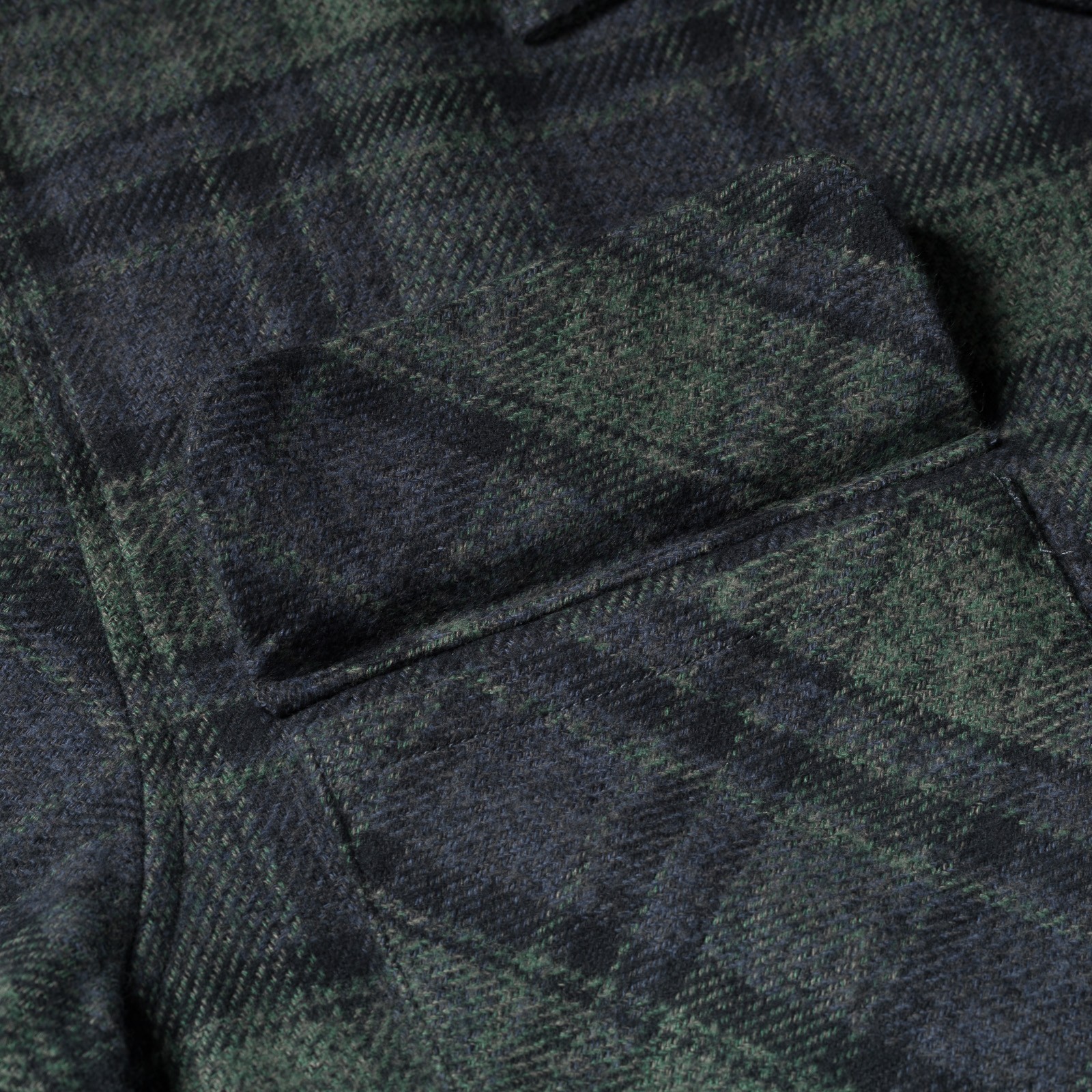 Image-Flâneurs_Sugar&Co. / Box Shirt Green_Détail-3