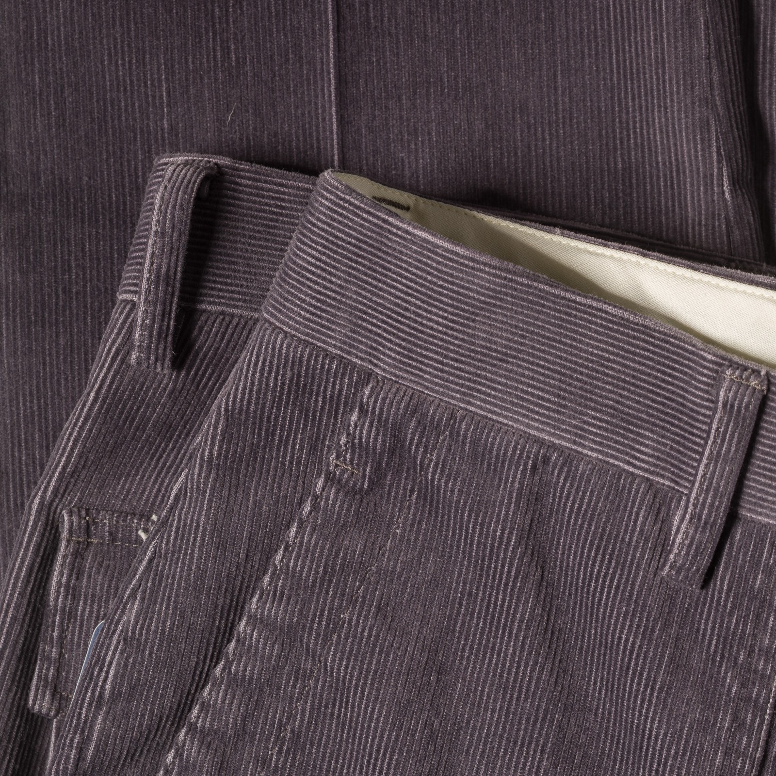 Image-Flâneurs_BARNSTORMER / 1633P Dress Fatigue Vintage Corduroy Grey_détail-3