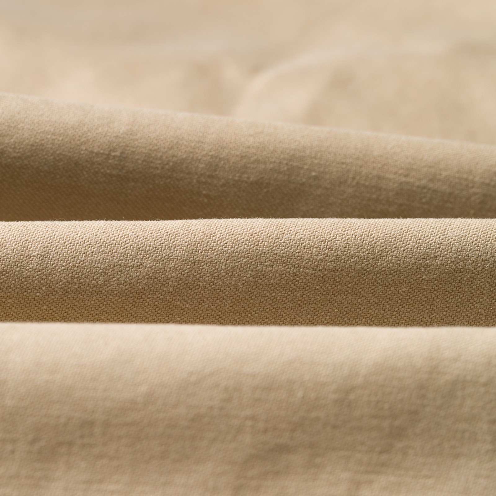 Wide Fit Trousers Beige