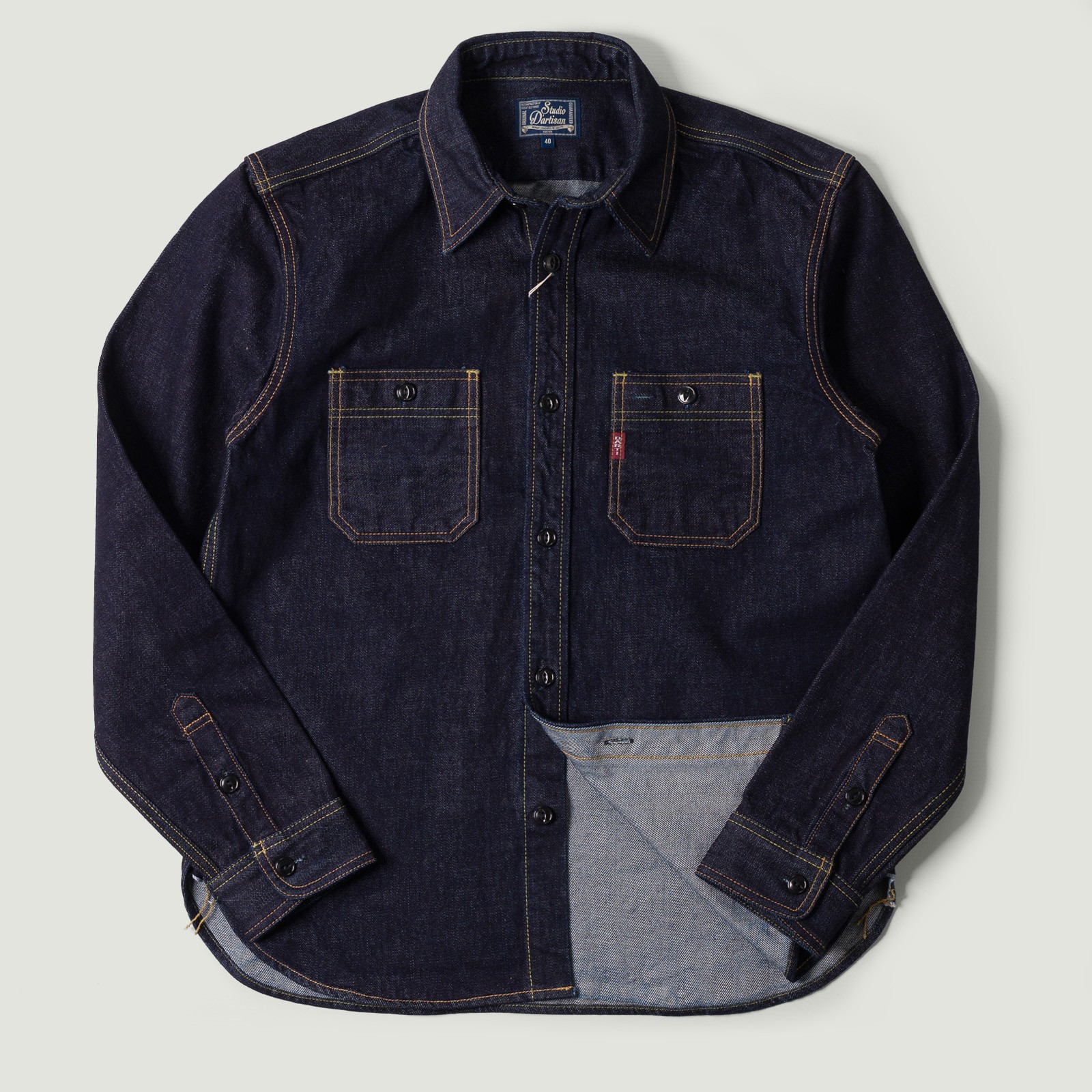 D5335 14oz Selvedge Denim Work Shirt.
