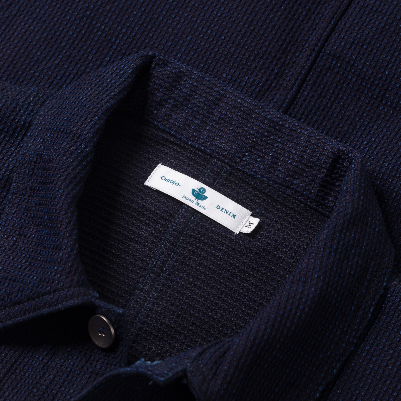 3720 12oz Cube Sashiko Denim Chore Jacket