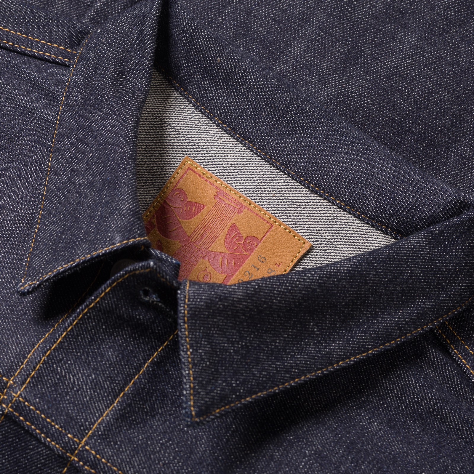 3216S 15.5oz Raw Denim Type II Jacket